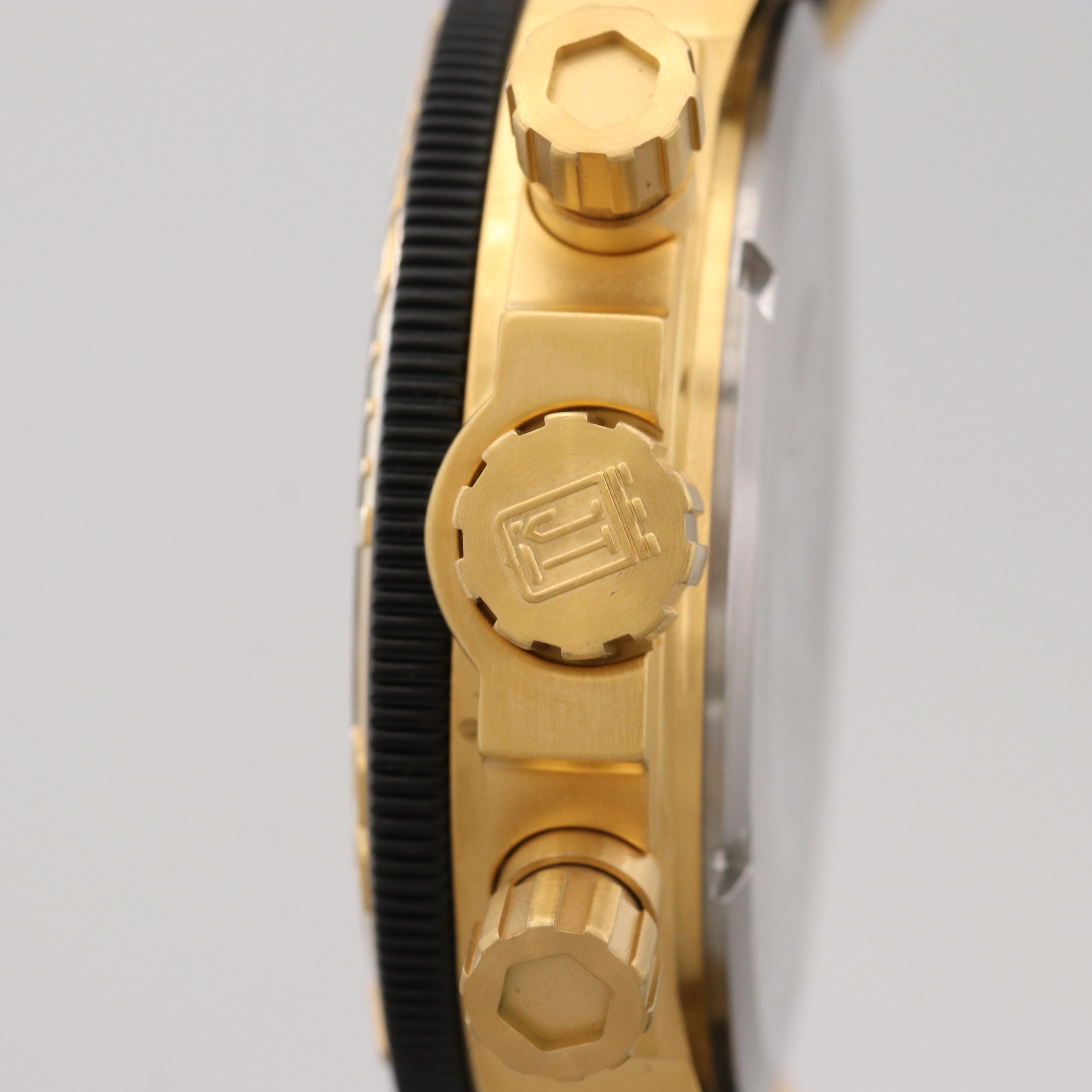 Invicta Jason Taylor Gold Tone Quartz Watch with Watch Case