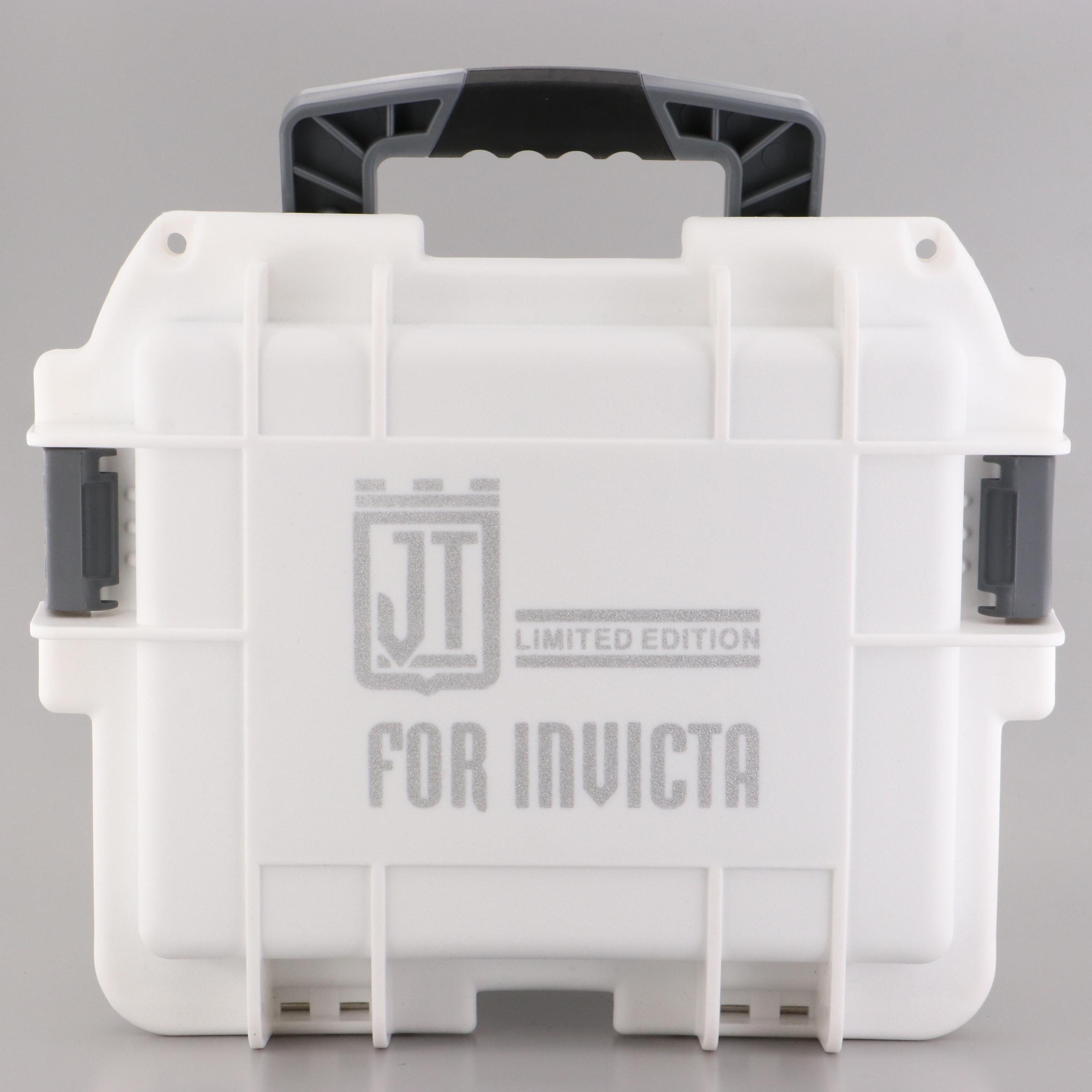 Invicta Jason Taylor Gold Tone Quartz Watch with Watch Case