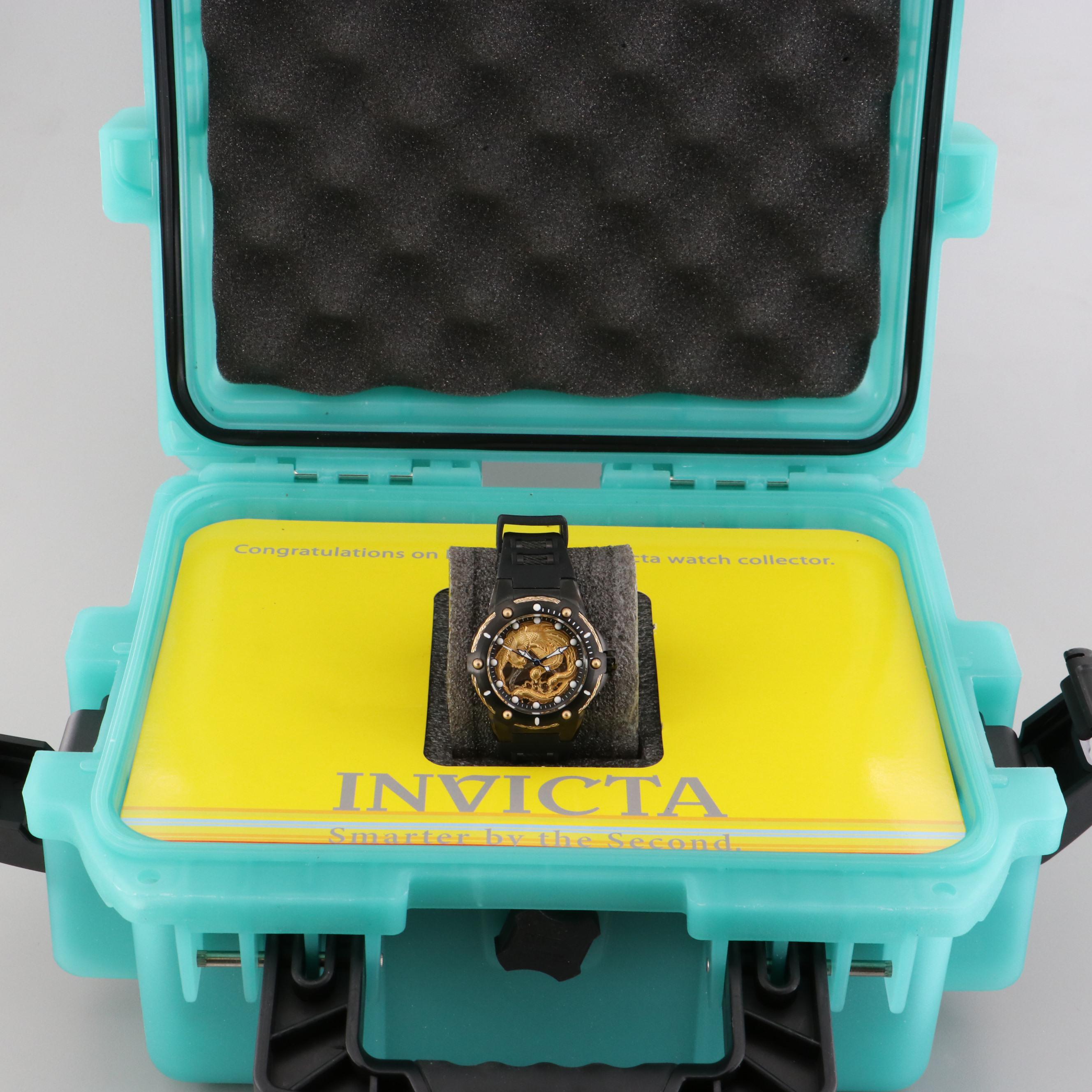 Invicta Bolt Stainless Steel Stem Wind Watch