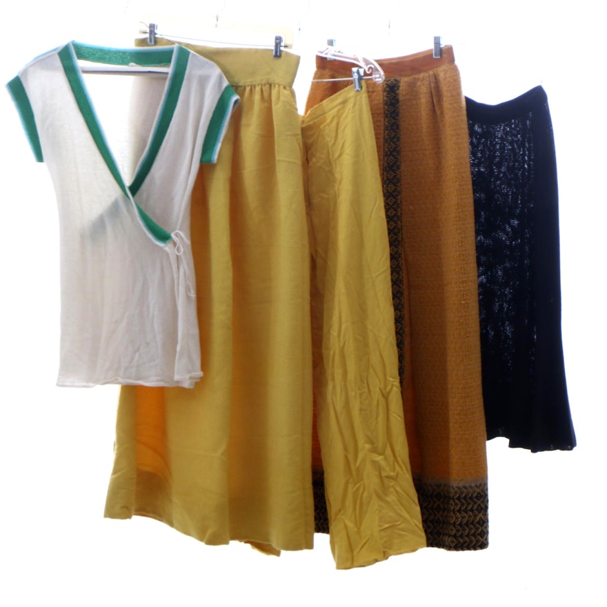 J. Tiktiner Yellow Trousers, Countess Ebba von Eckermann, and Other Separates