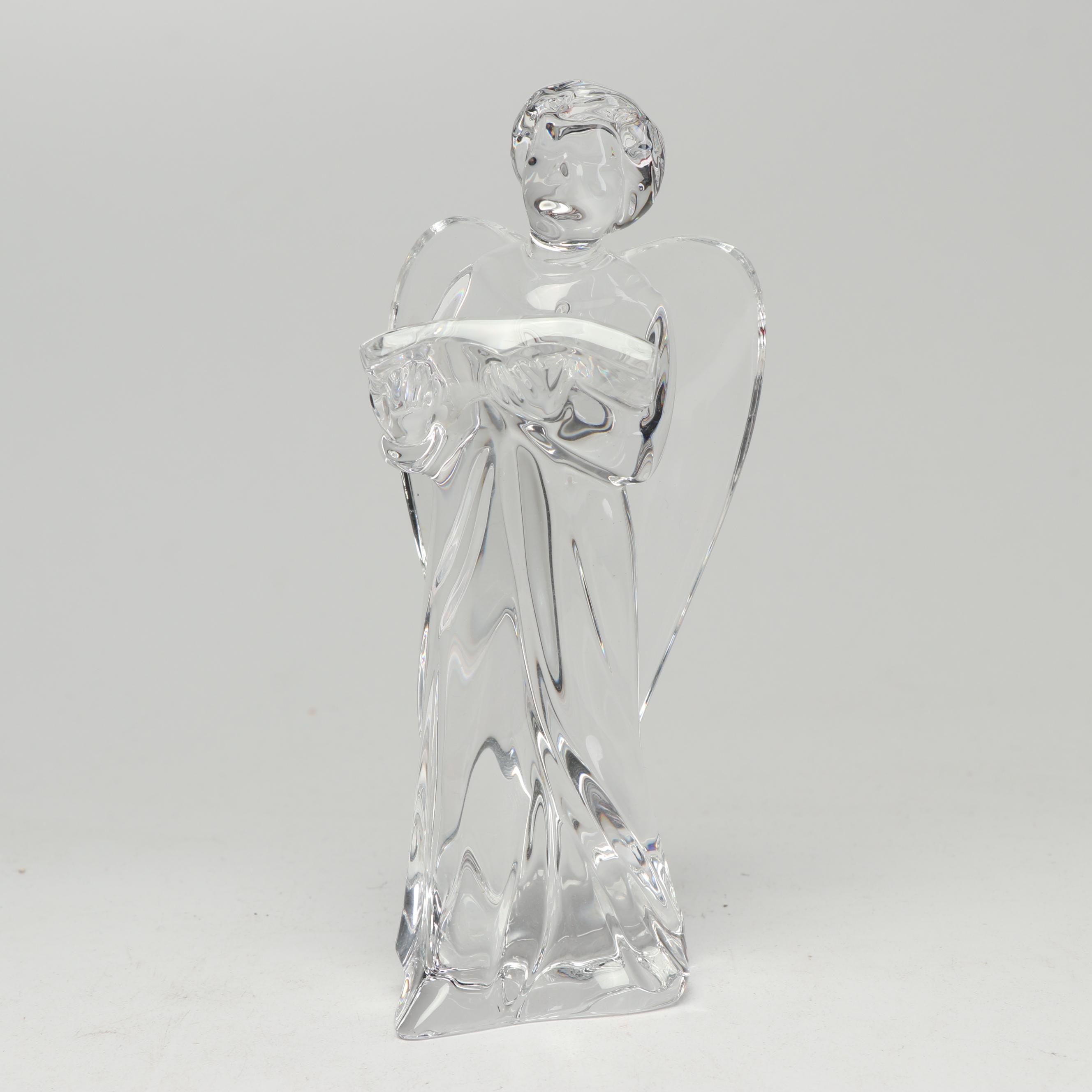 Baccarat Crystal Angel Figurine