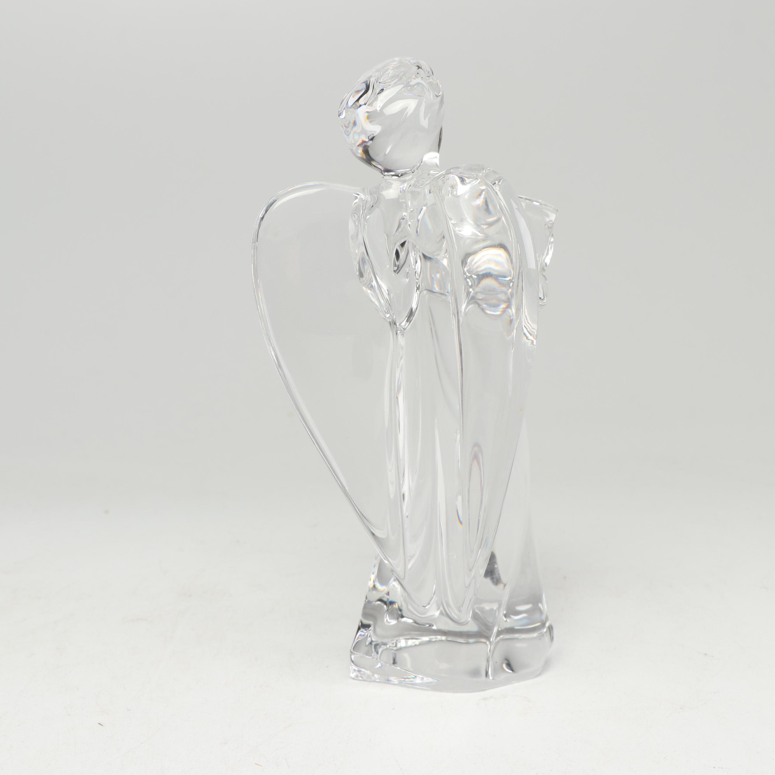 Baccarat Crystal Angel Figurine