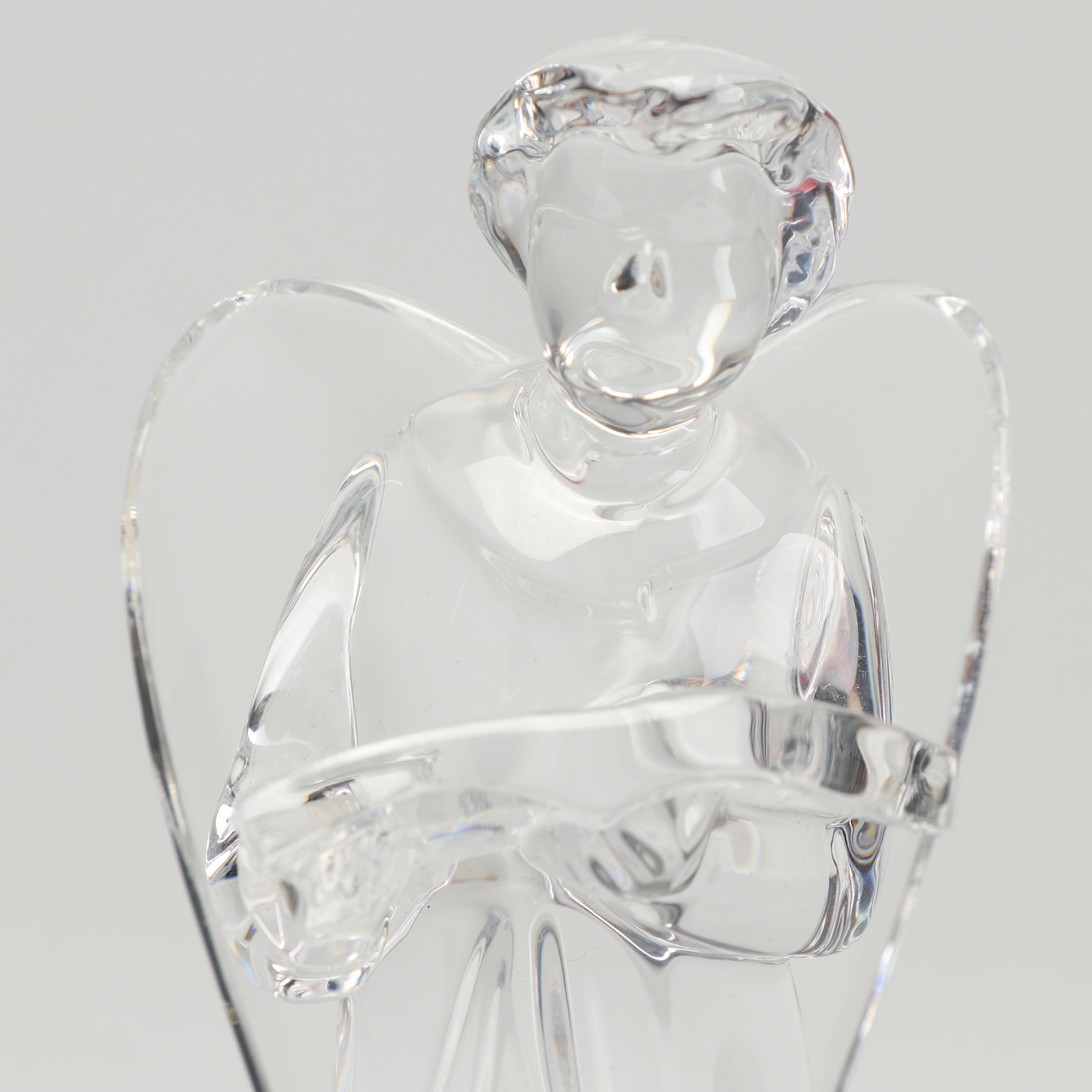 Baccarat Crystal Angel Figurine