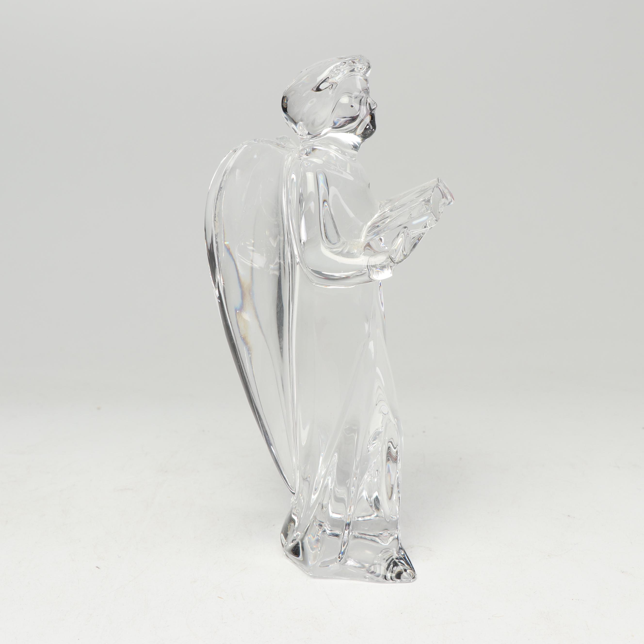 Baccarat Crystal Angel Figurine