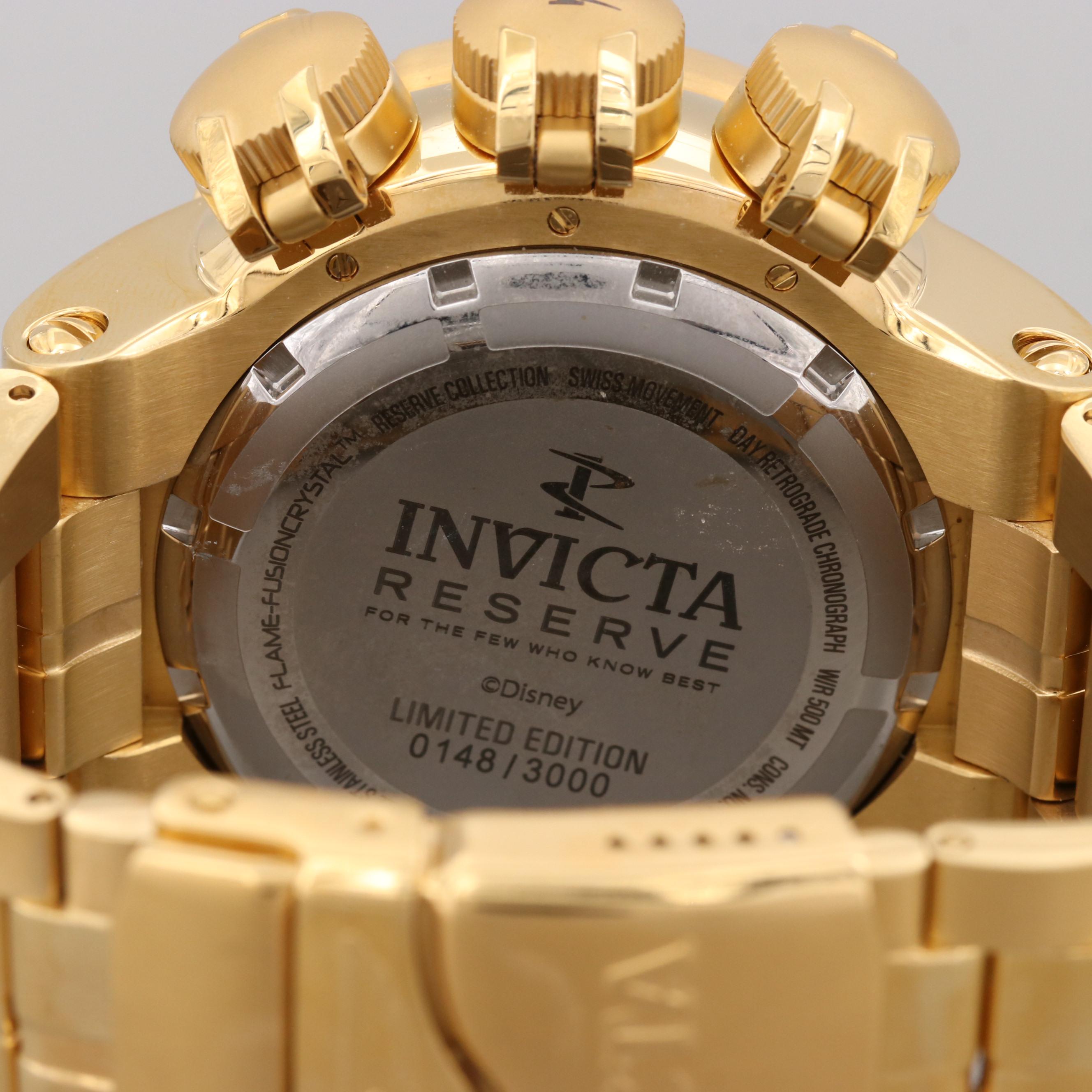 Invicta Mickey Mouse Limited Edition Stainless Steel Disney Watch