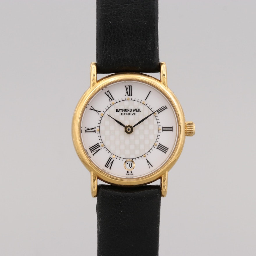 Raymond Weil 18K Gold Plated  Quartz Wristwatch