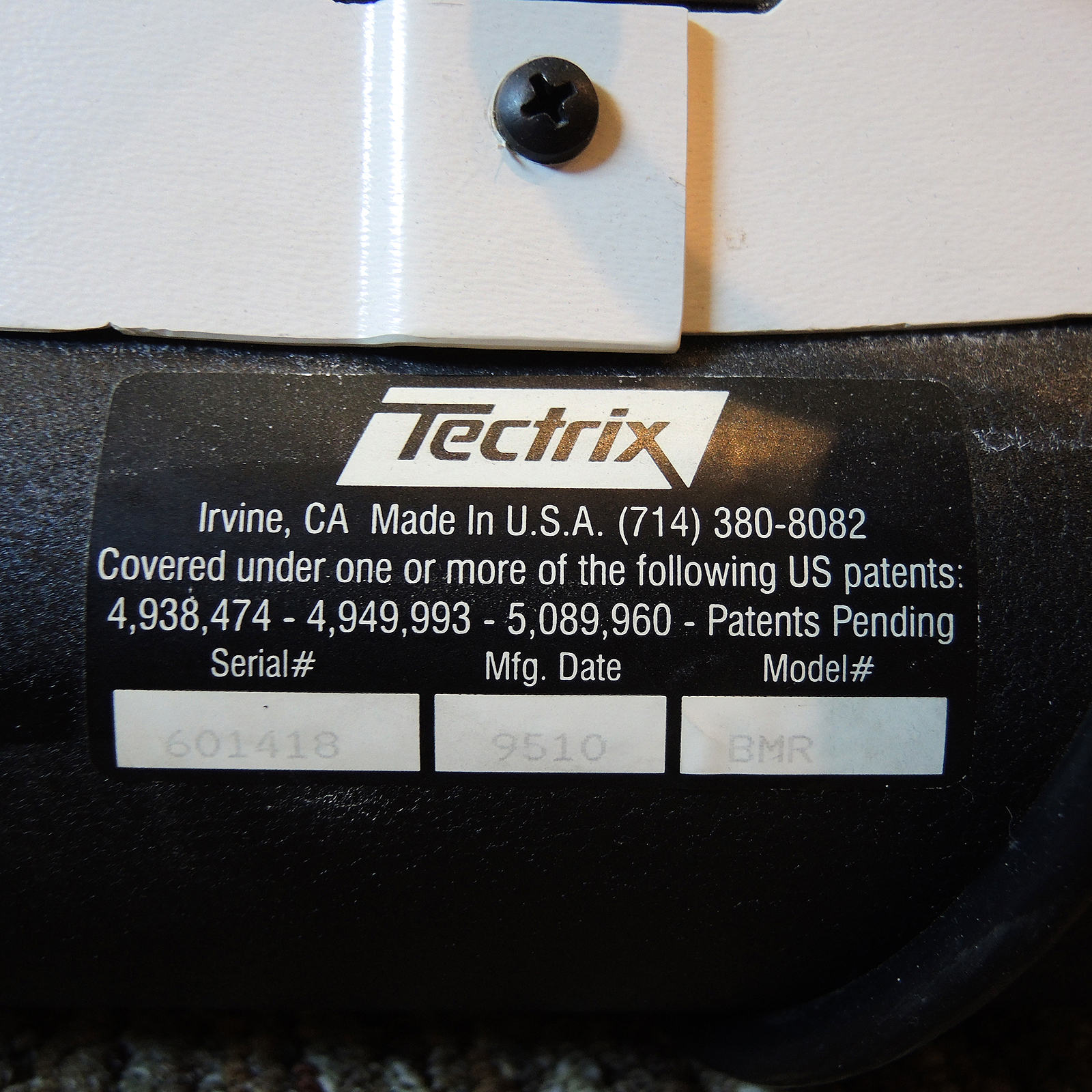 Tetrix Max-R Recumbant Bike