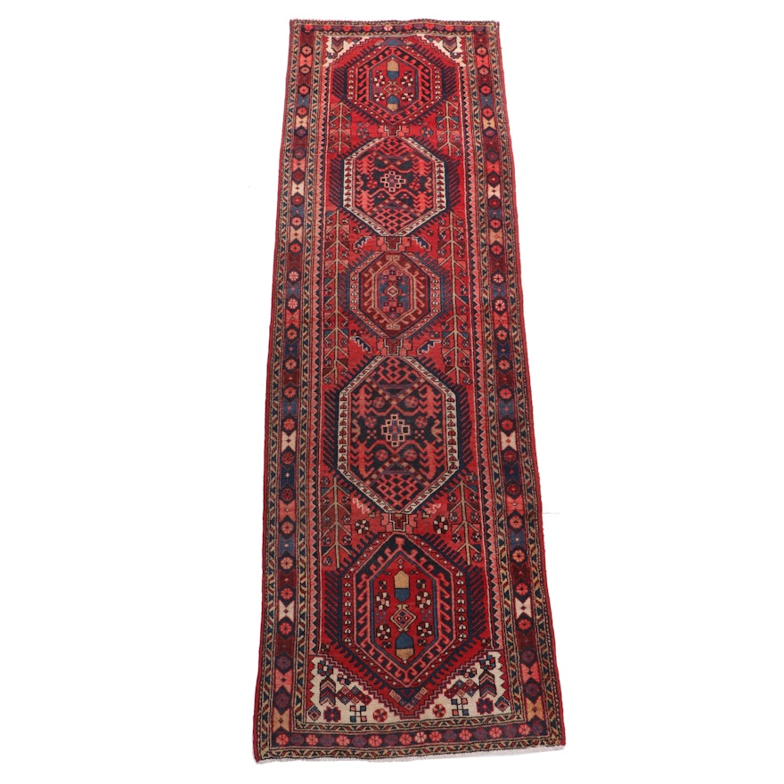 Hand-Knotted Northwest Persian Wool Carpet Runner