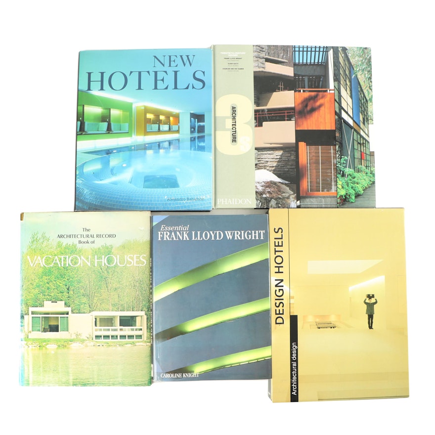 Architectural Design Books including Twentieth-Century Housing