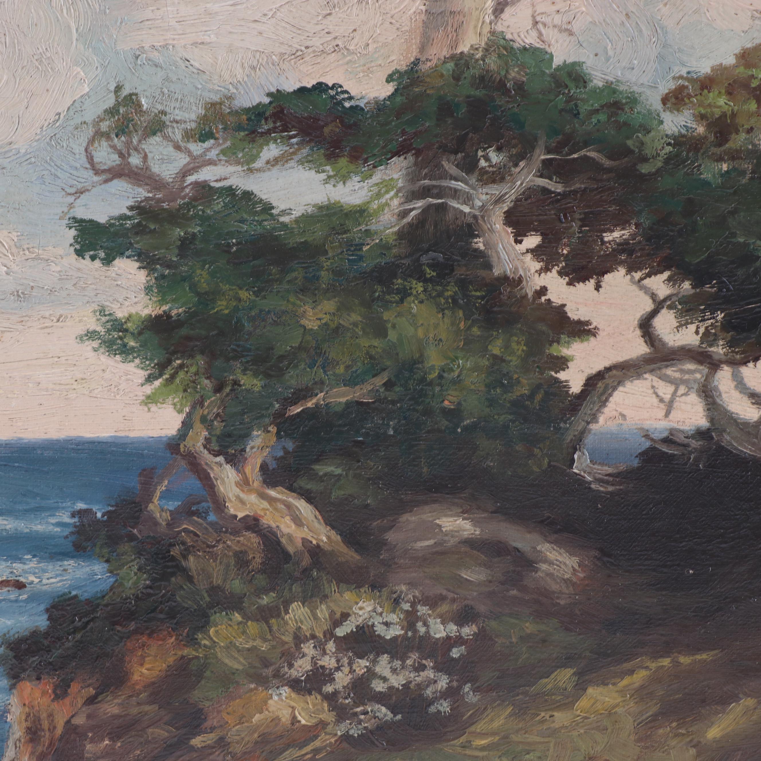 Nannie Ruth Ransom Copy Oil Painting after Carl Christian Dahlgren