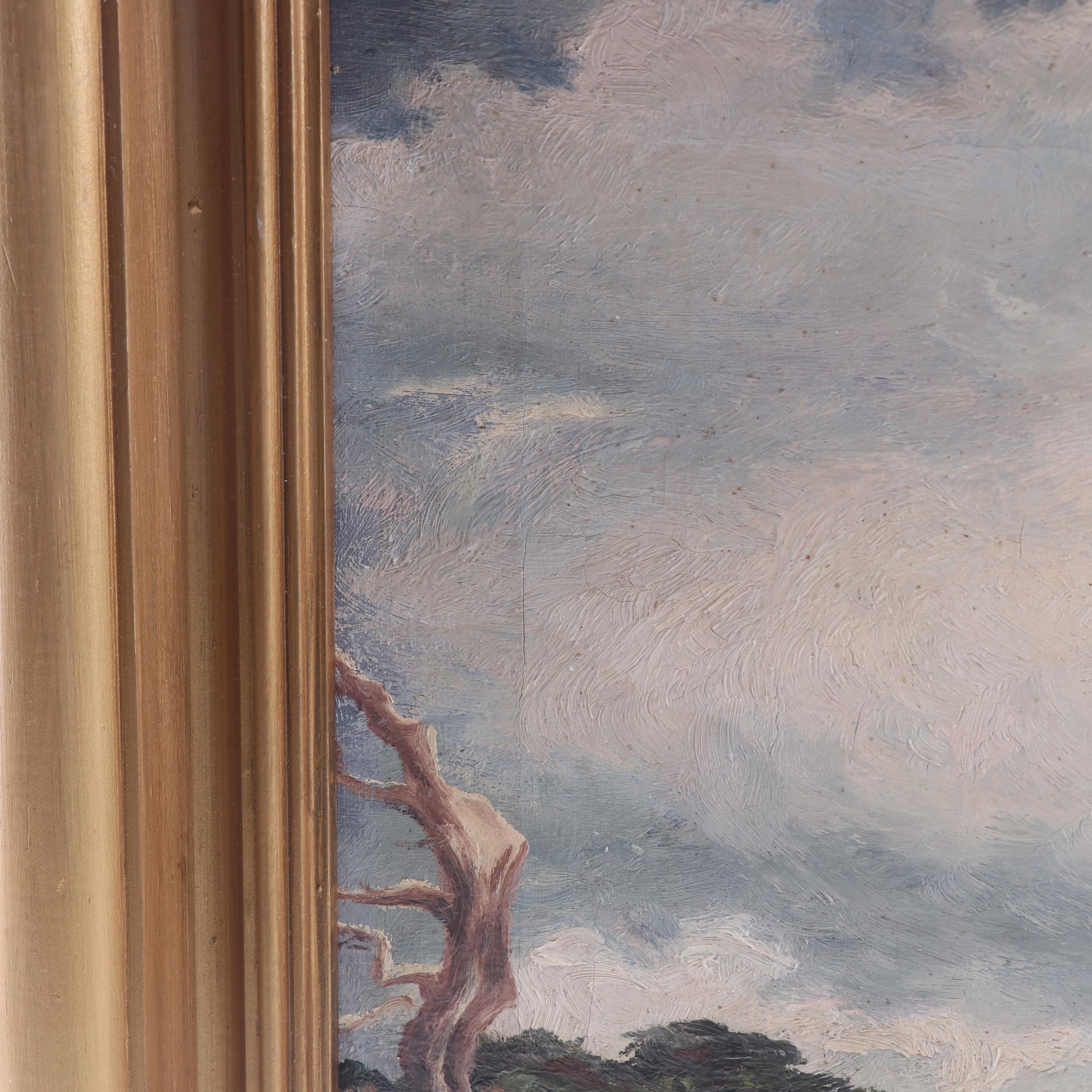 Nannie Ruth Ransom Copy Oil Painting after Carl Christian Dahlgren