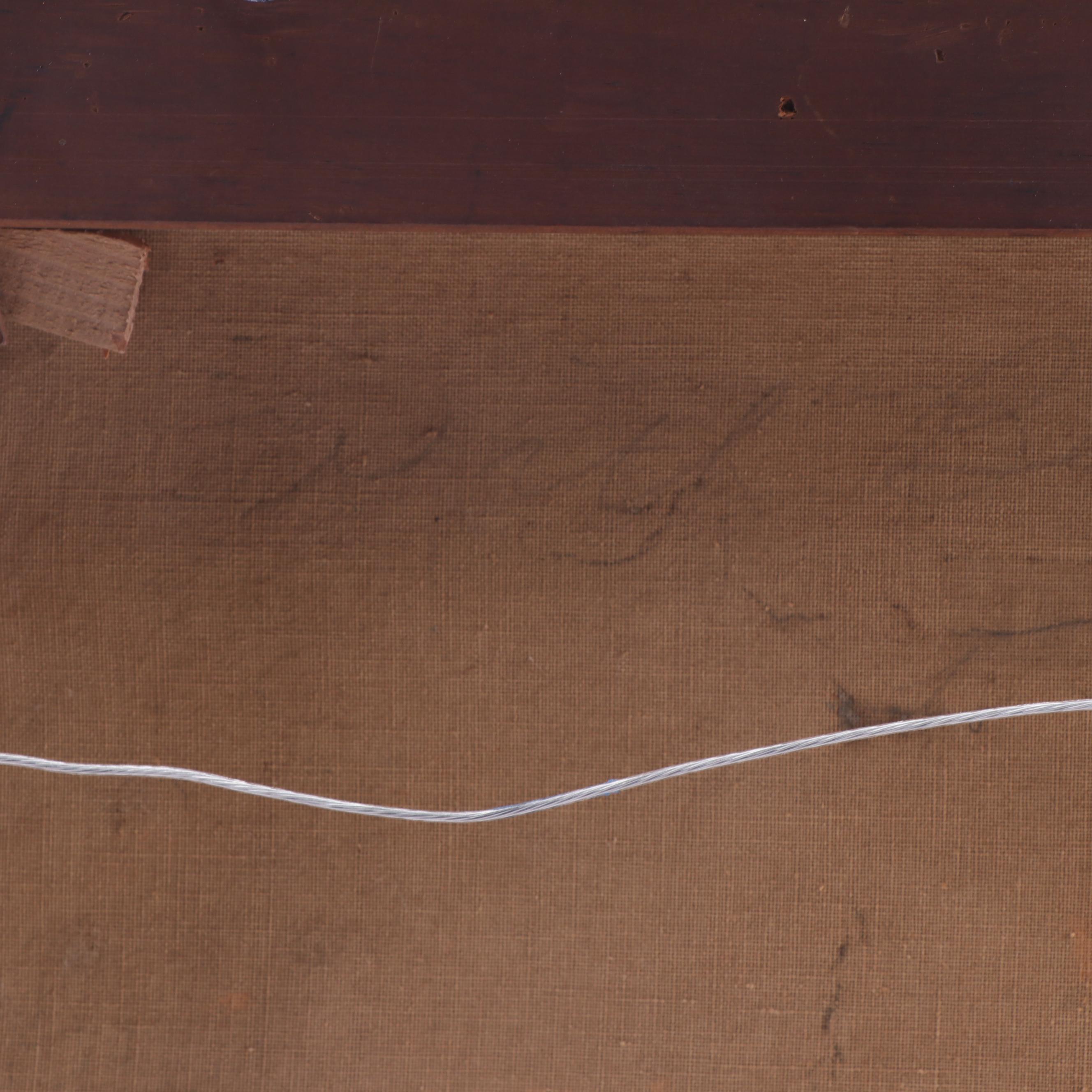 Nannie Ruth Ransom Copy Oil Painting after Carl Christian Dahlgren