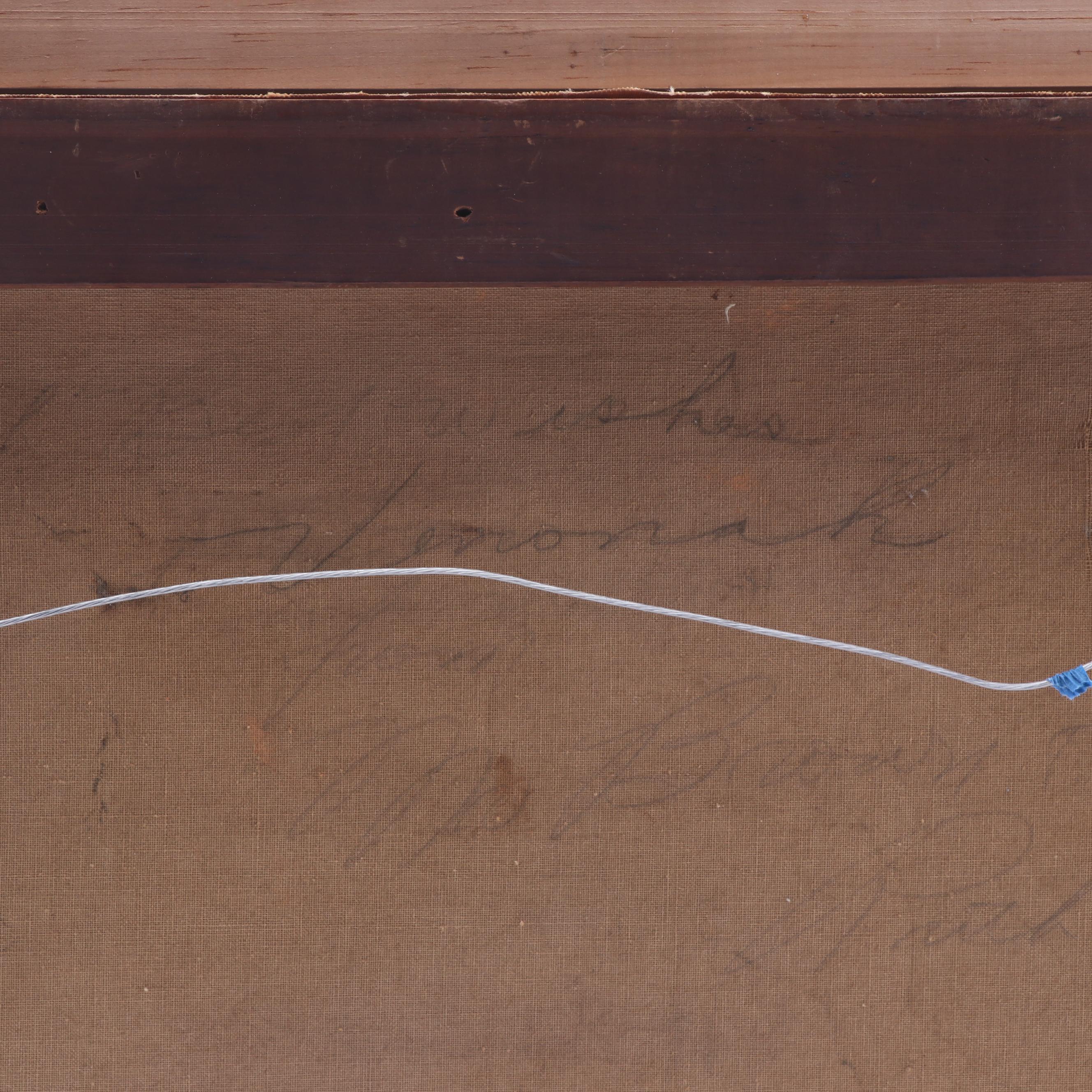 Nannie Ruth Ransom Copy Oil Painting after Carl Christian Dahlgren