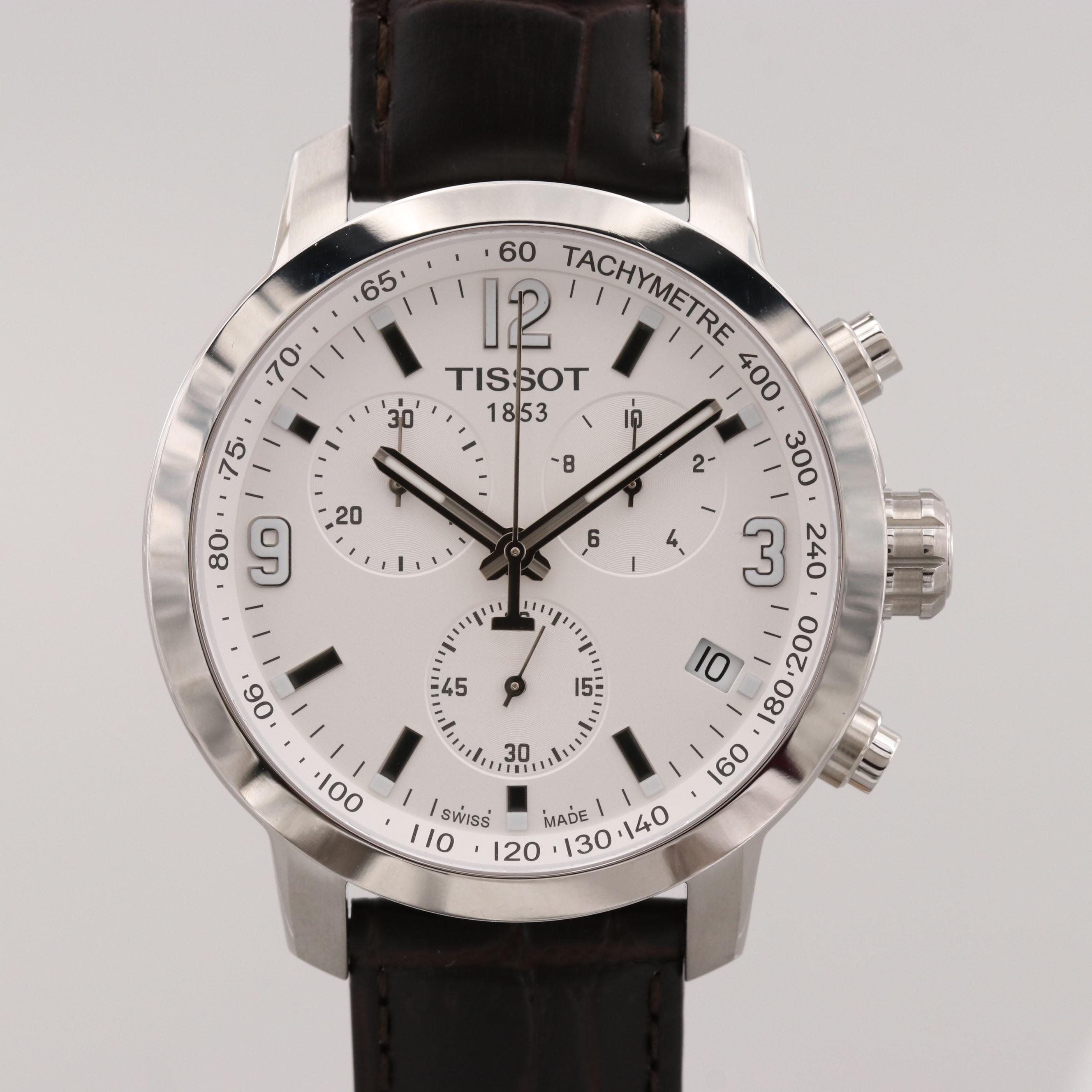 Tissot PRC200 Stainless Steel Quartz Chronograph Watch