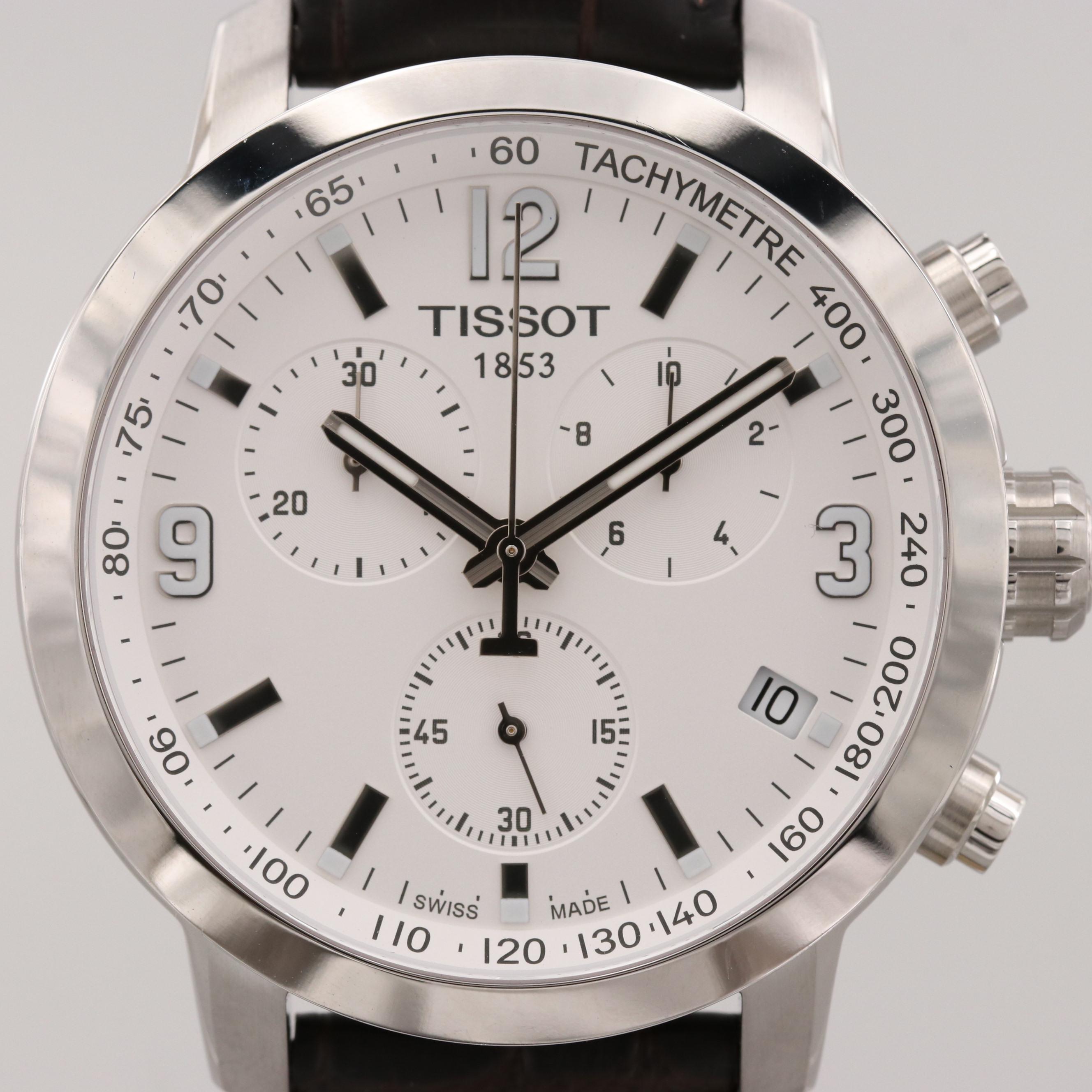 Tissot PRC200 Stainless Steel Quartz Chronograph Watch