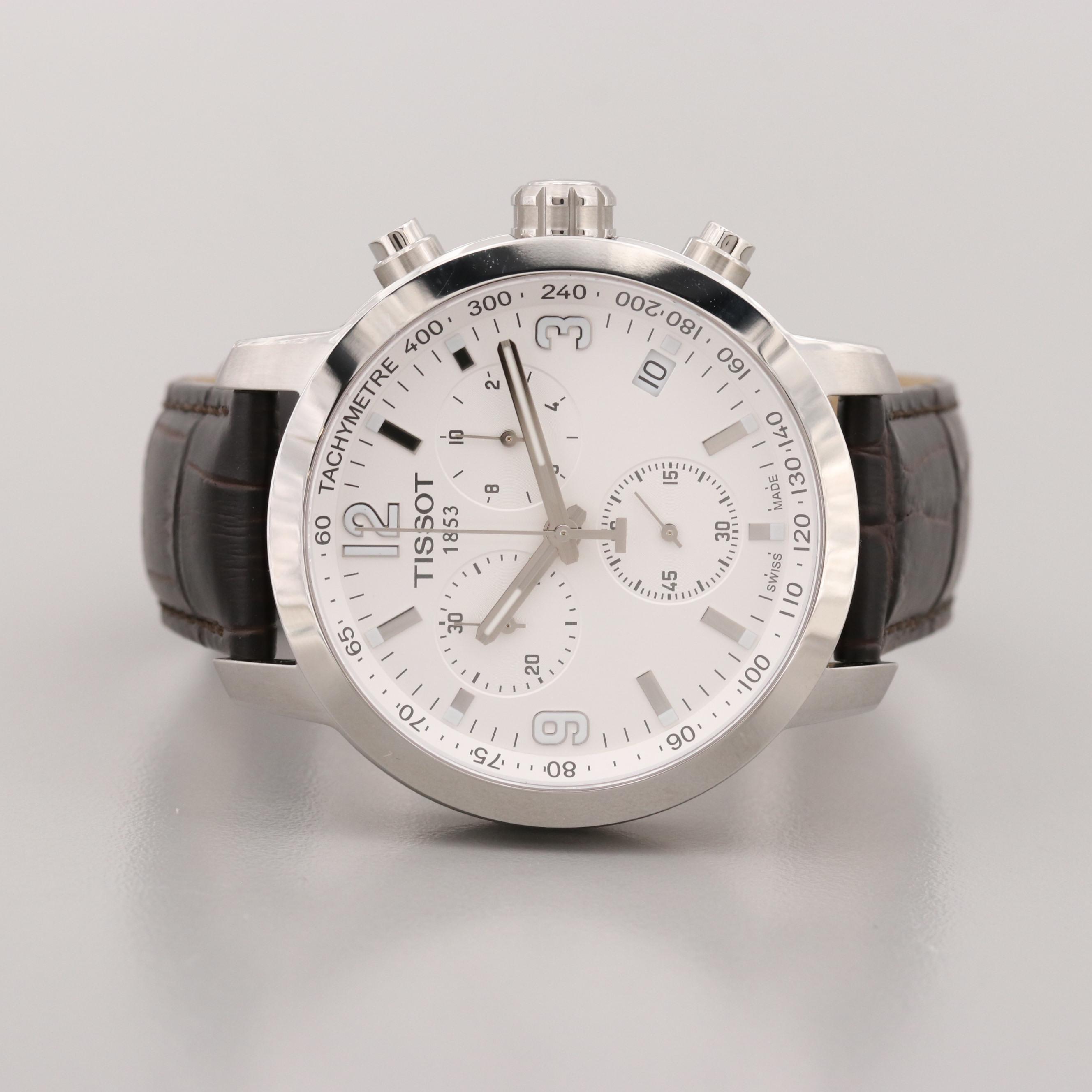 Tissot PRC200 Stainless Steel Quartz Chronograph Watch