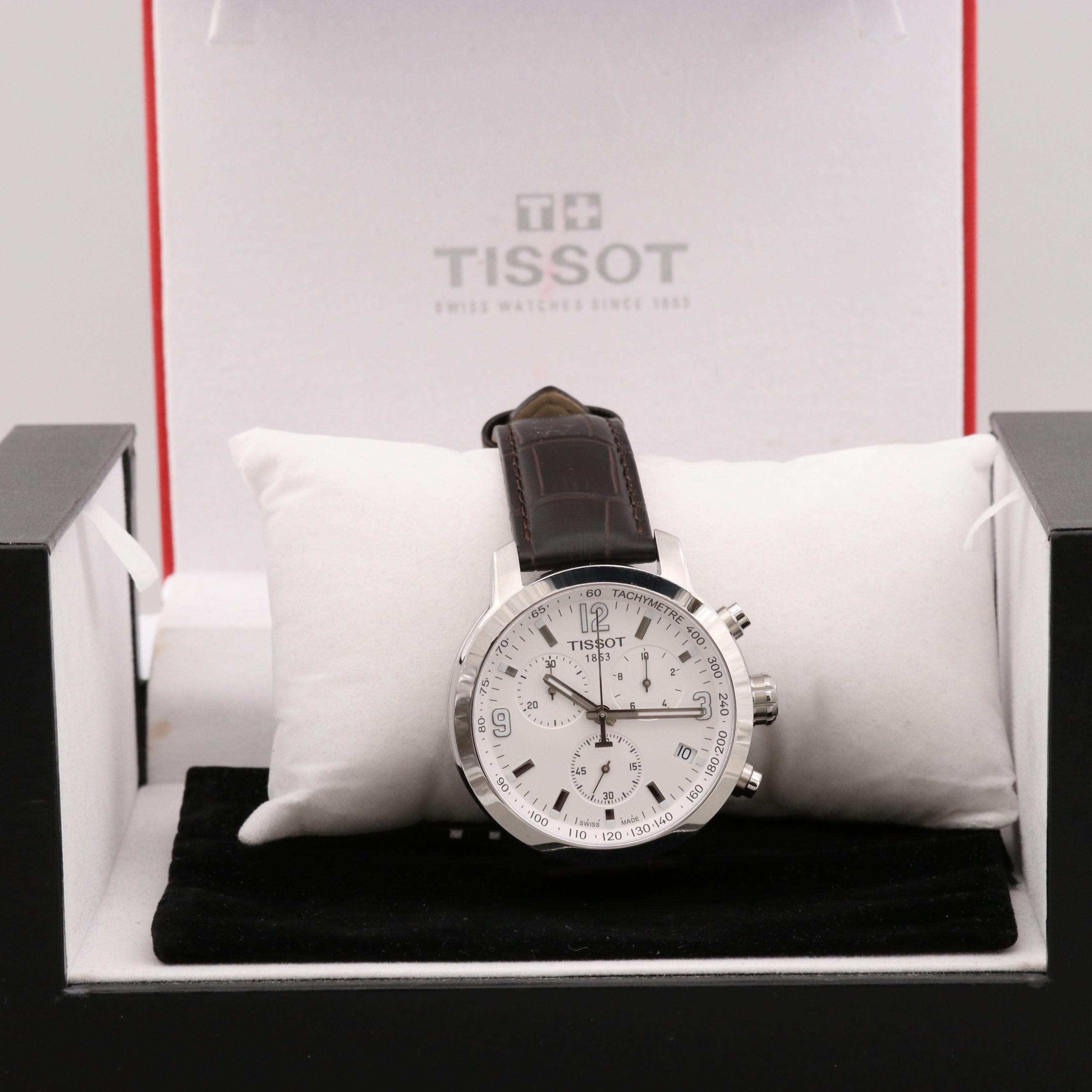 Tissot PRC200 Stainless Steel Quartz Chronograph Watch