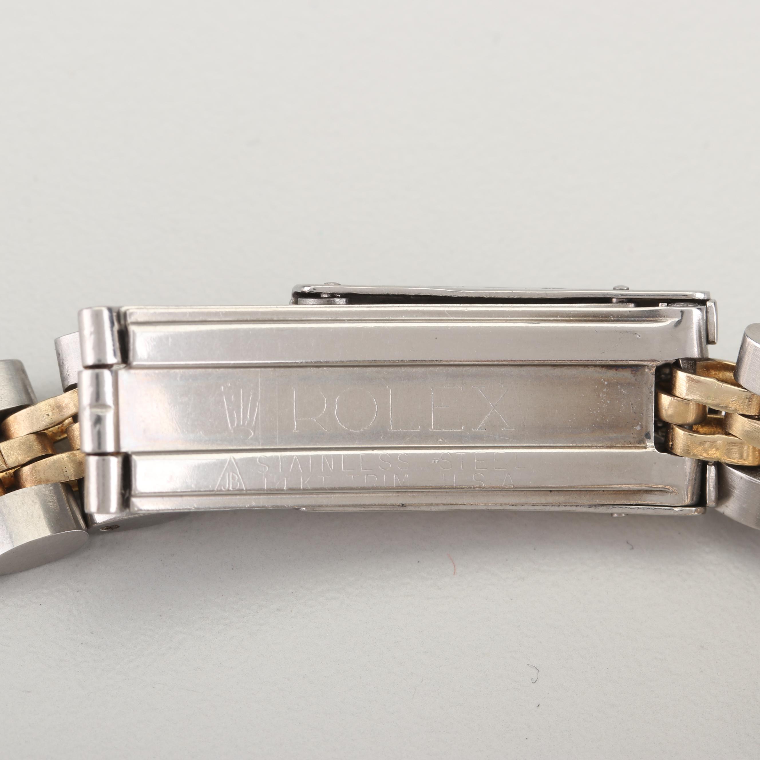 Vintage Rolex Oyster Perpetual 14K Yellow Gold and Stainless Steel Watch