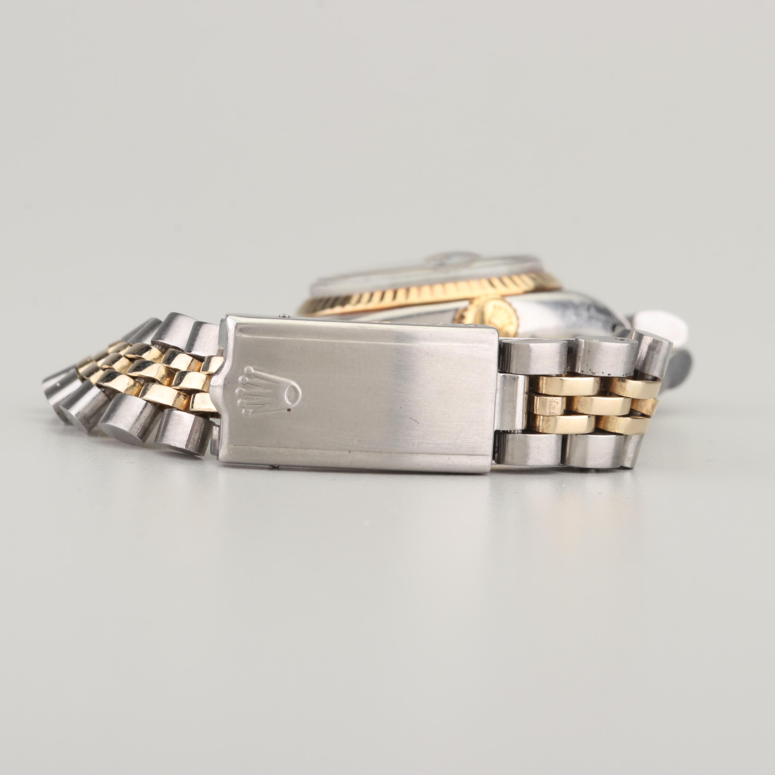 Vintage Rolex Oyster Perpetual 14K Yellow Gold and Stainless Steel Watch