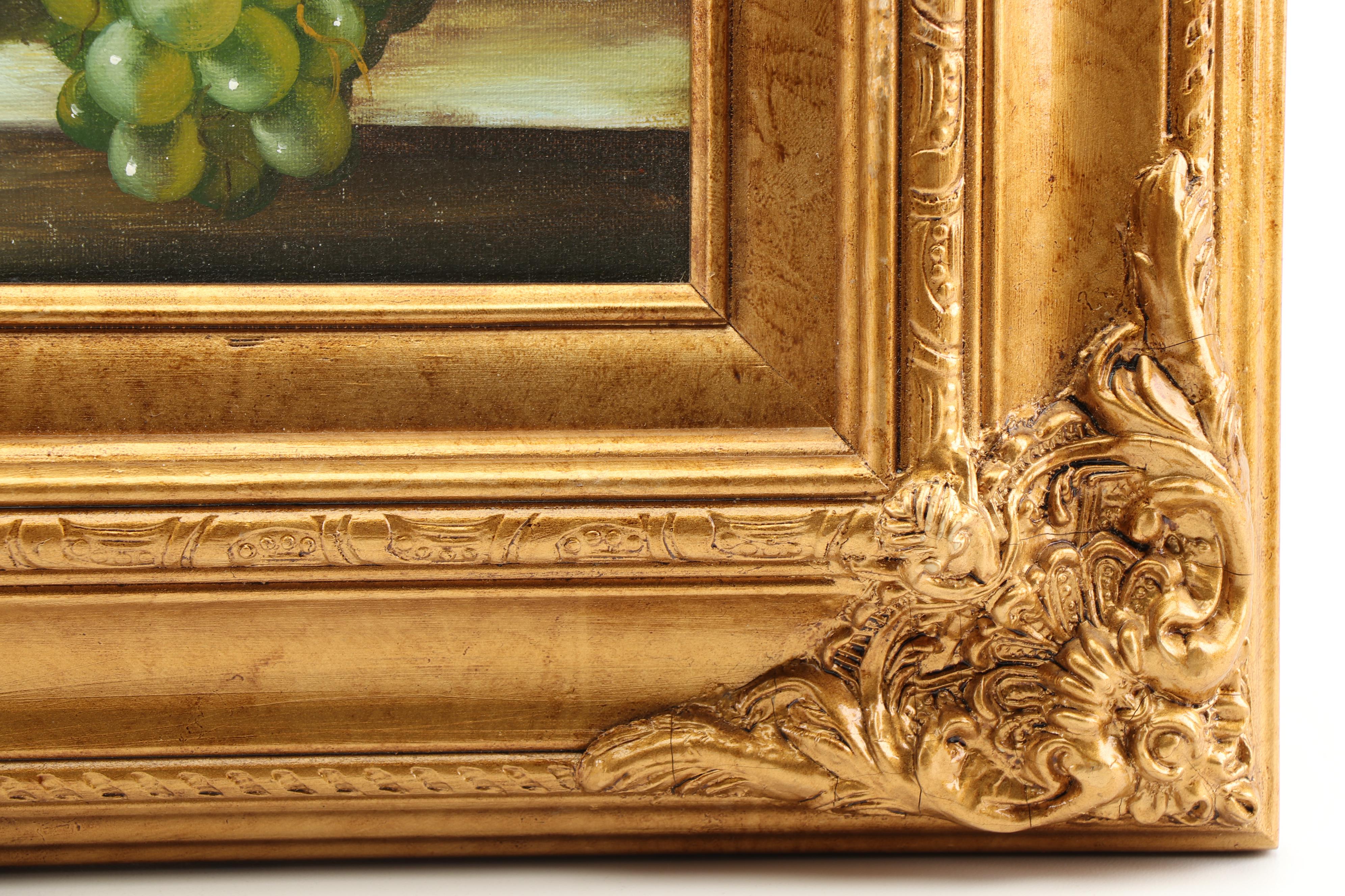 J. Magus Still Life Oil Painting