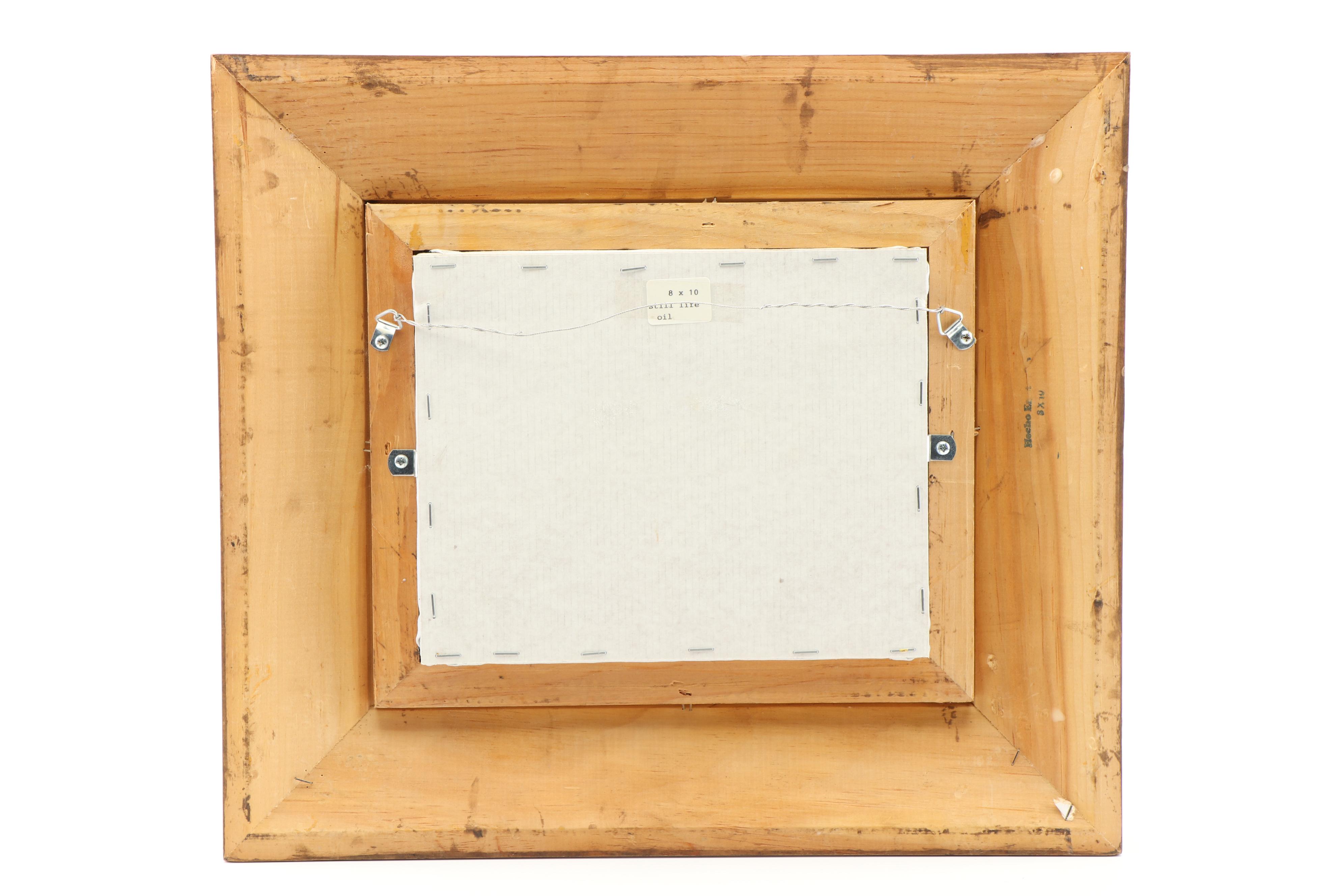 J. Magus Still Life Oil Painting