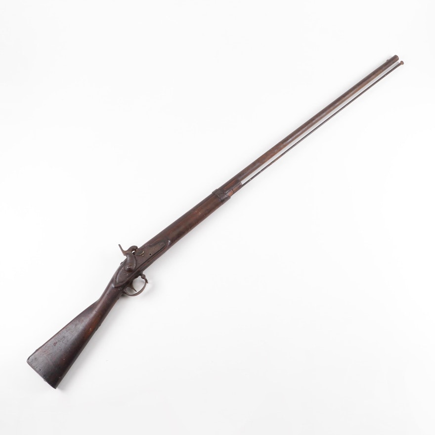 M1812 Harpers Ferry Percussion Conversion Musket, dated 1857