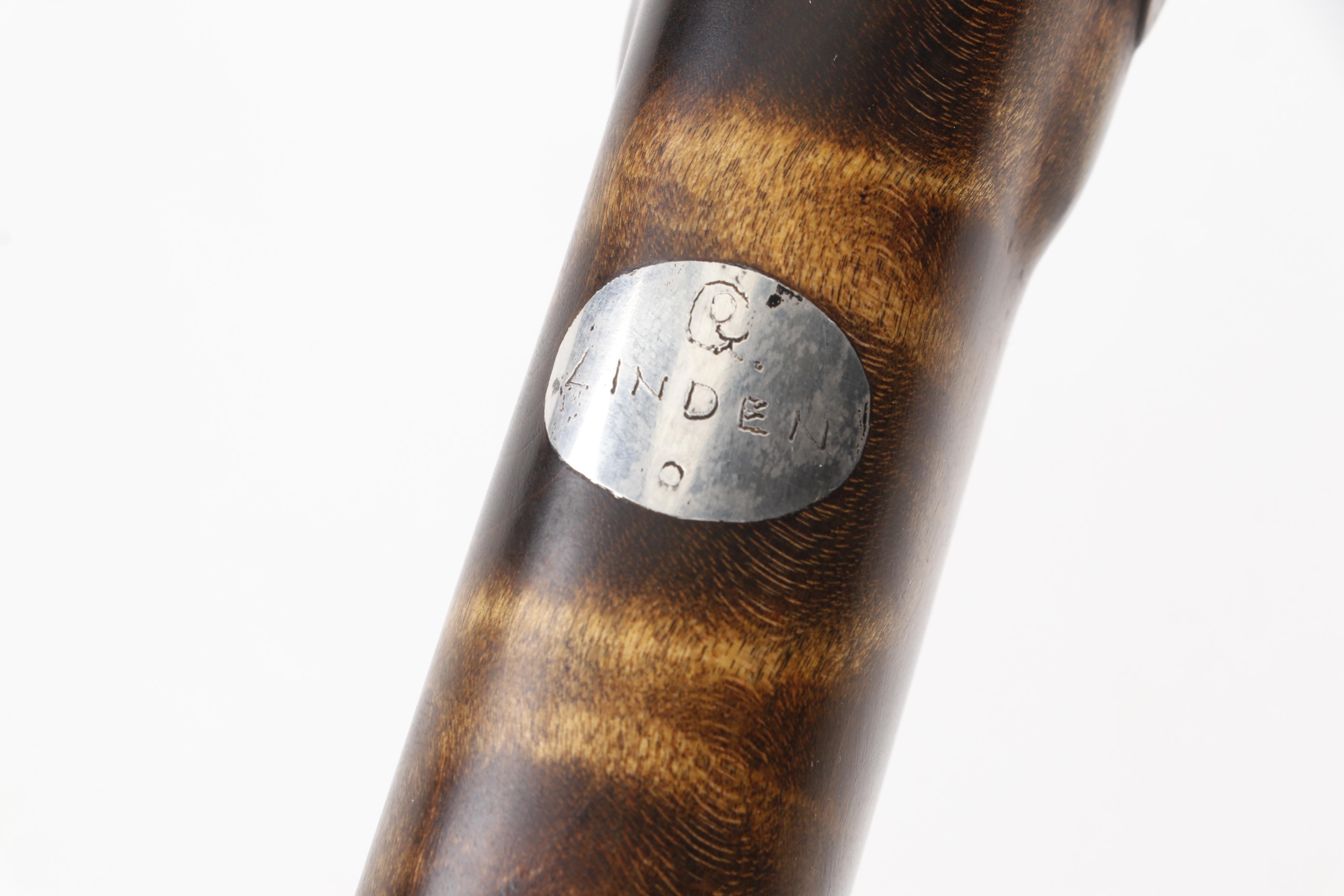 Flintlock Kentucky Long Rifle with Tiger Maple Stock, Late 18th/Early 19th Cent.