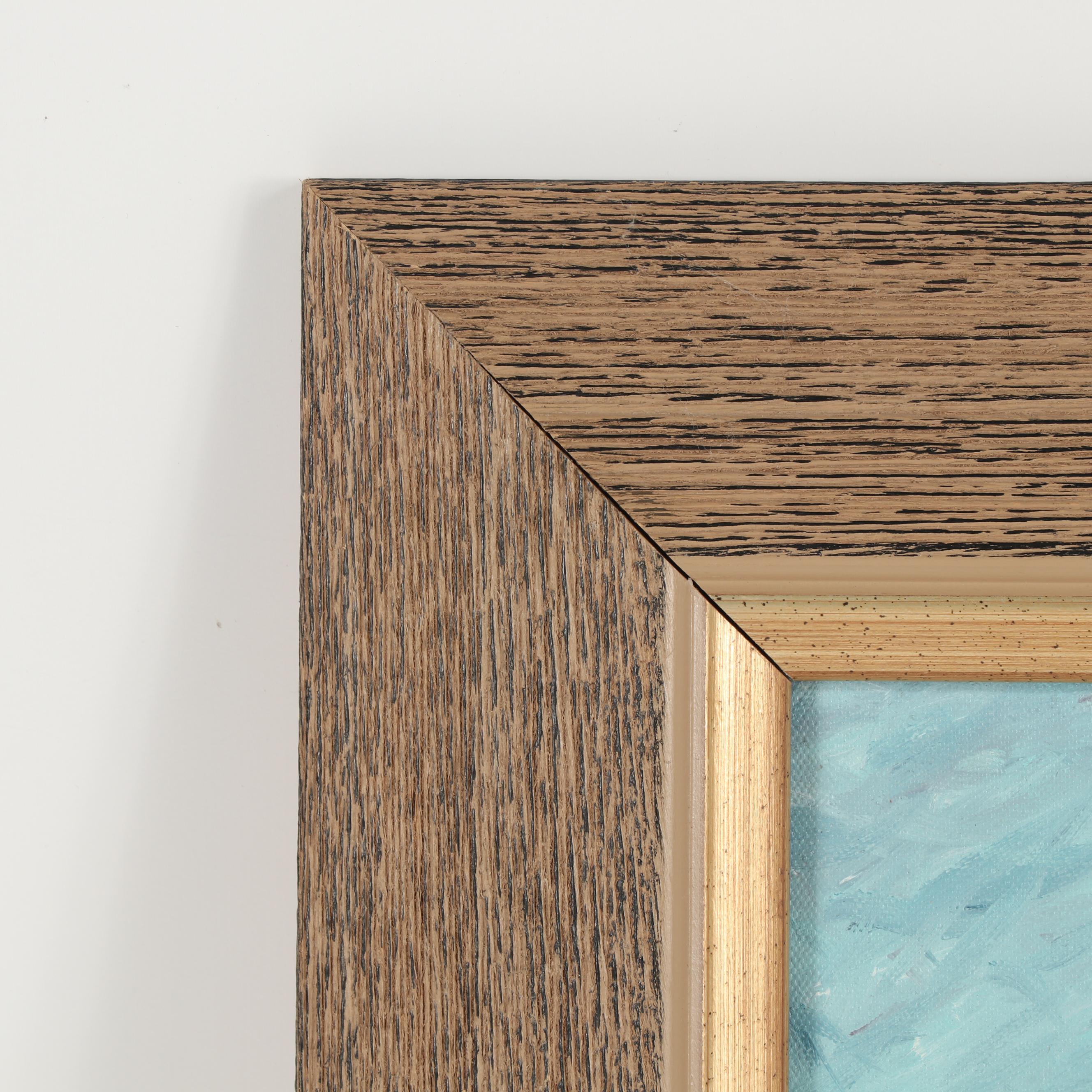 David Gary Suazo Oil Painting "Evening Snow Games"