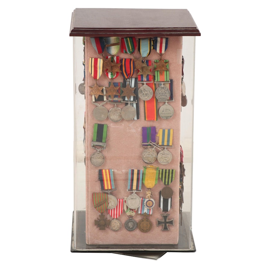 Collection of Foreign Military Awards and Commemorative Medals