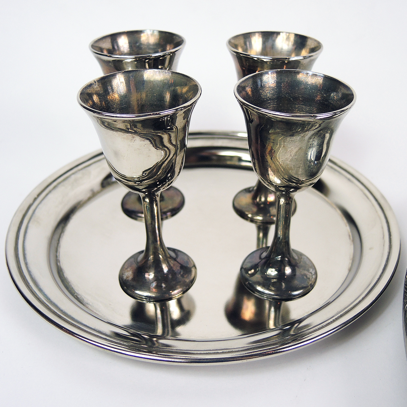 Silverplate and Metal Assorted Tableware