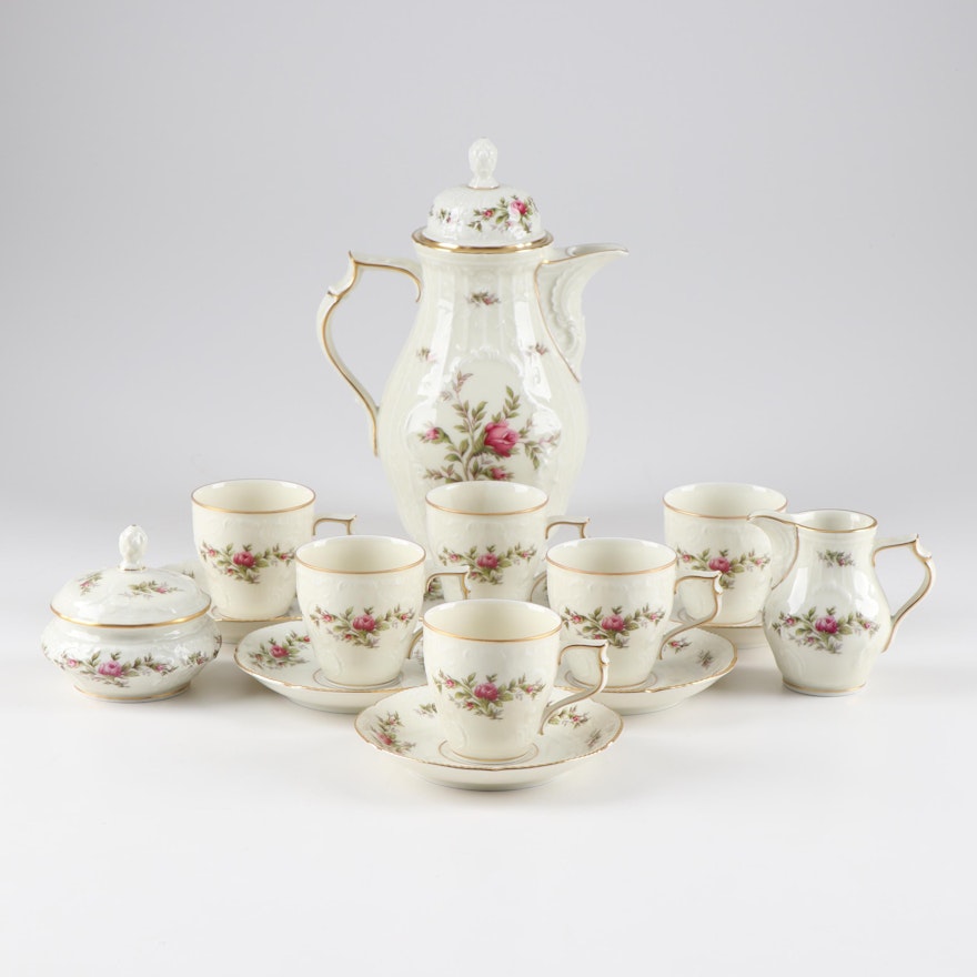 Rosenthal "Classic Rose" Porcelain Coffee Service