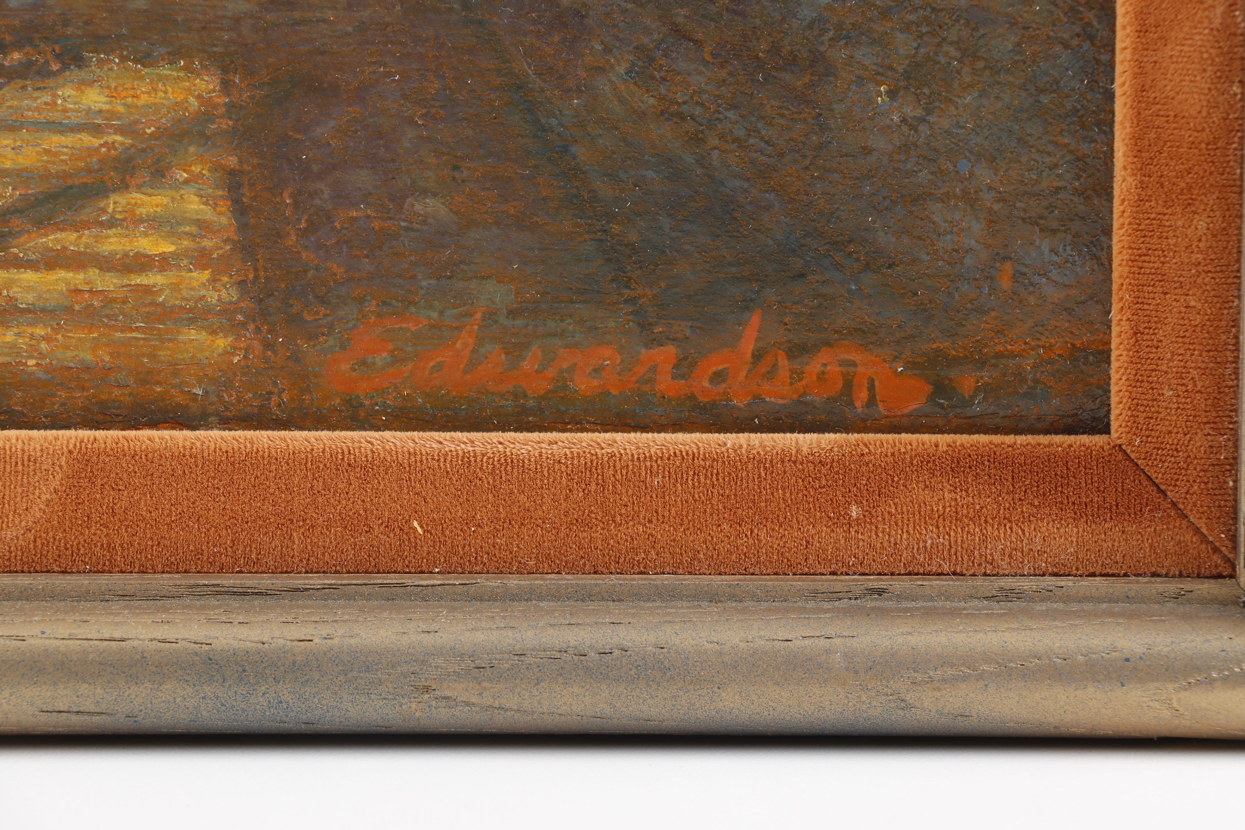 Larry Edwardson Oil Painting "Slave Market, New Orleans"