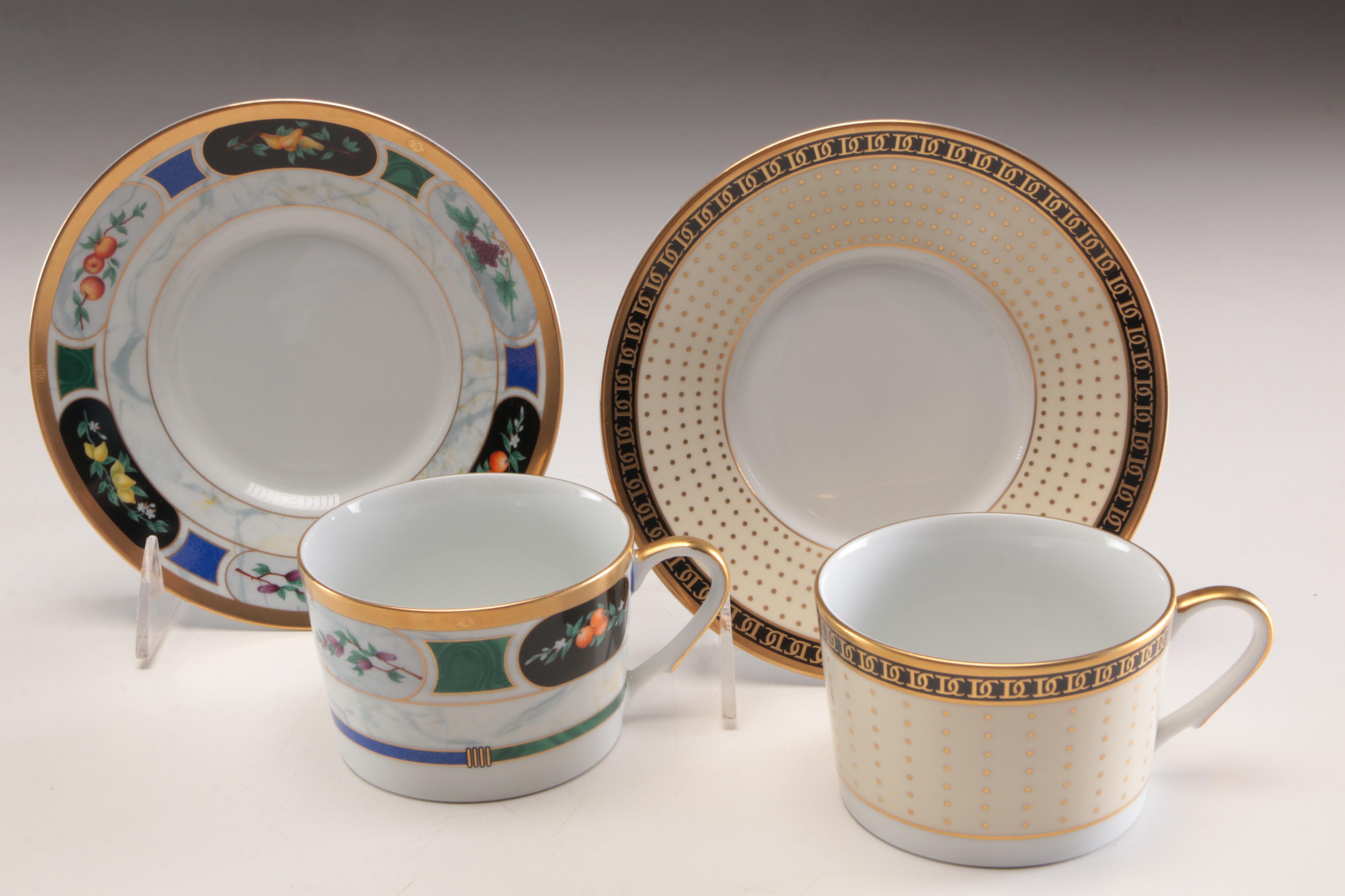 Christian Dior "Dolce Vita" and "Les Saisons" Single Place Settings