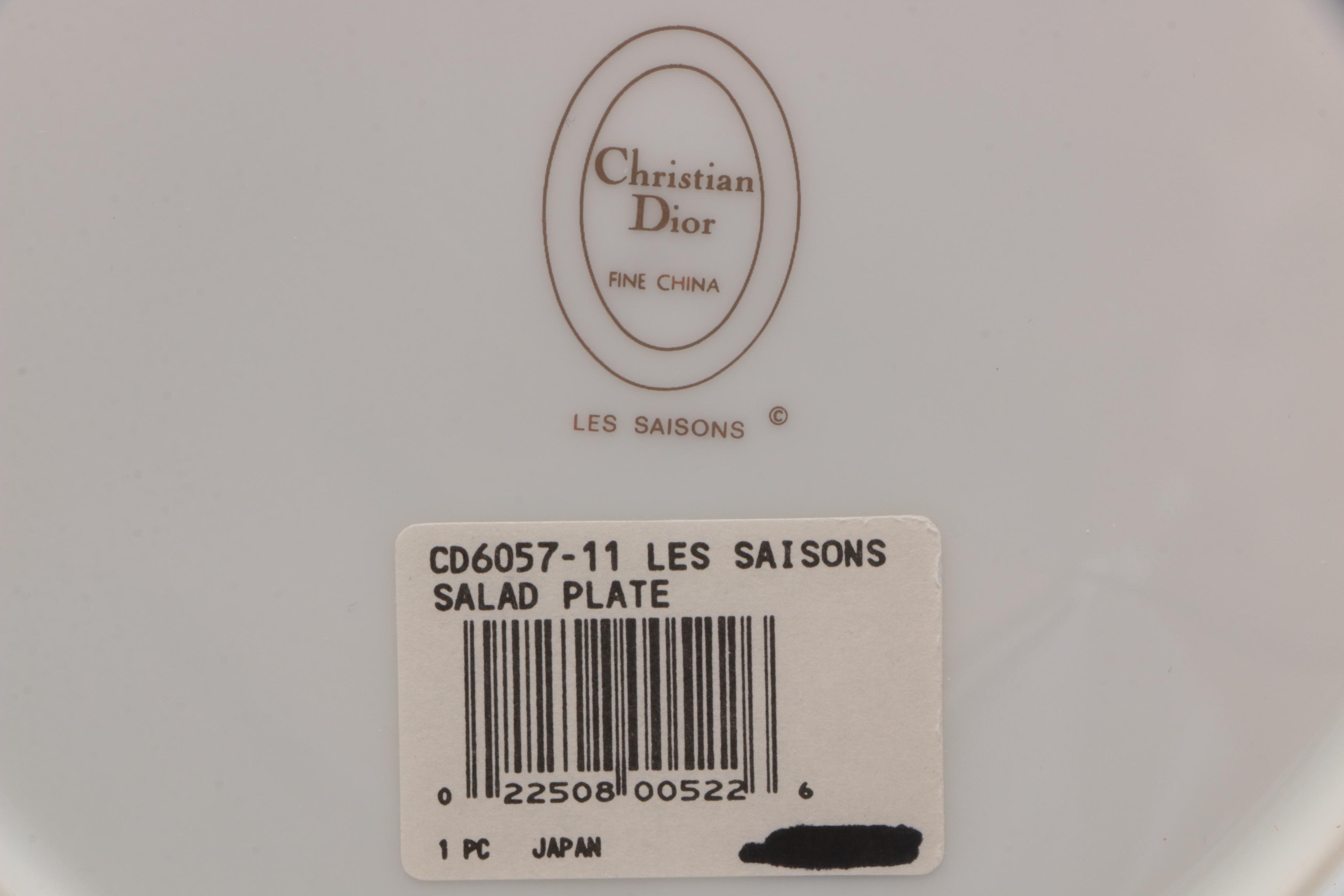 Christian Dior "Dolce Vita" and "Les Saisons" Single Place Settings