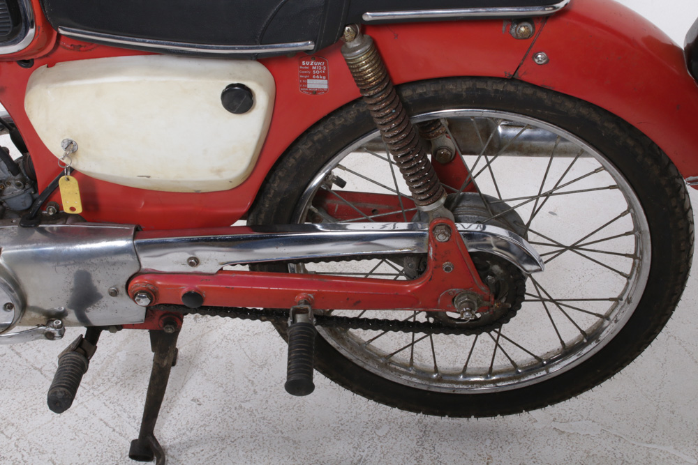 1966 Suzuki 50 Model M12 Motorcycle