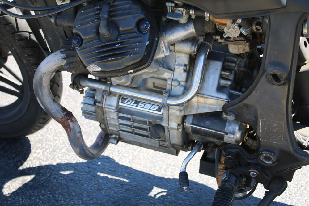 1982 Honda GL500 Silver Wing Motorcycle