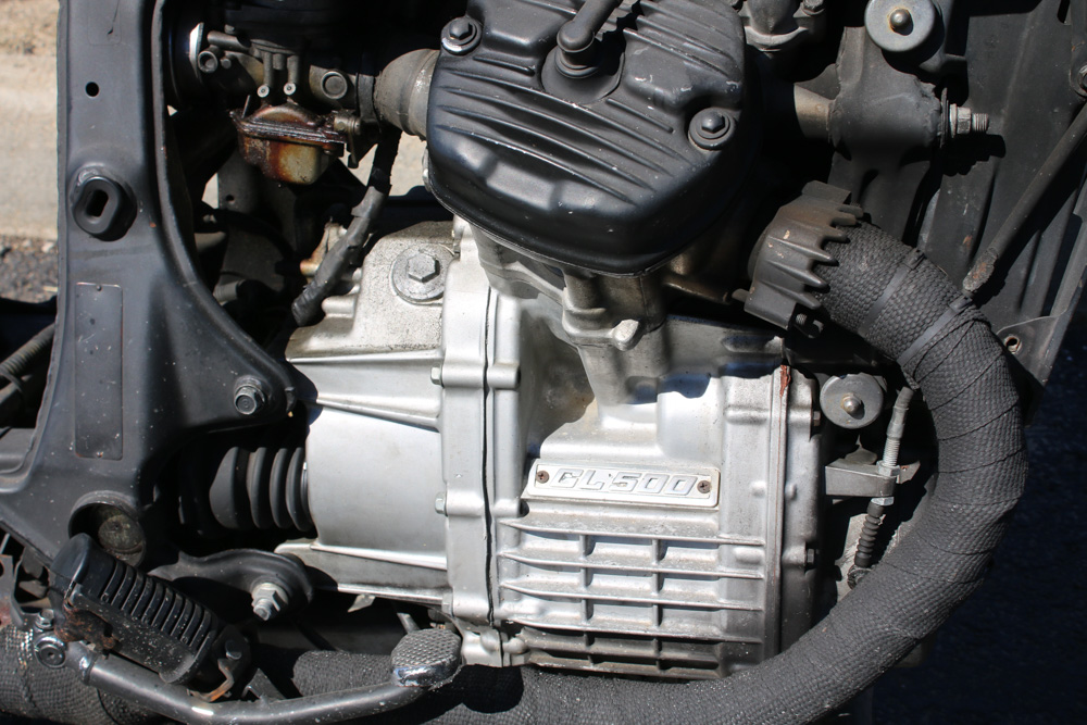 1982 Honda GL500 Silver Wing Motorcycle