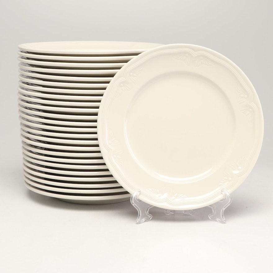 Villeroy & Boch "Cortina" Porcelain Salad Plates, Late 20th Century