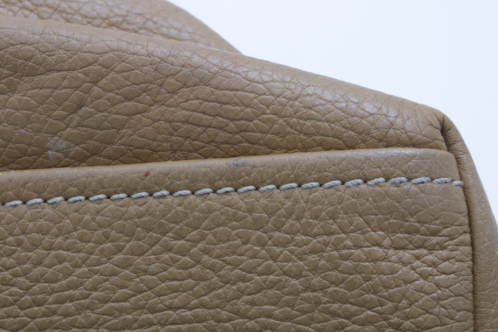 Prada Vitello Daino Pebbled Leather Top Handle Shoulder Bag