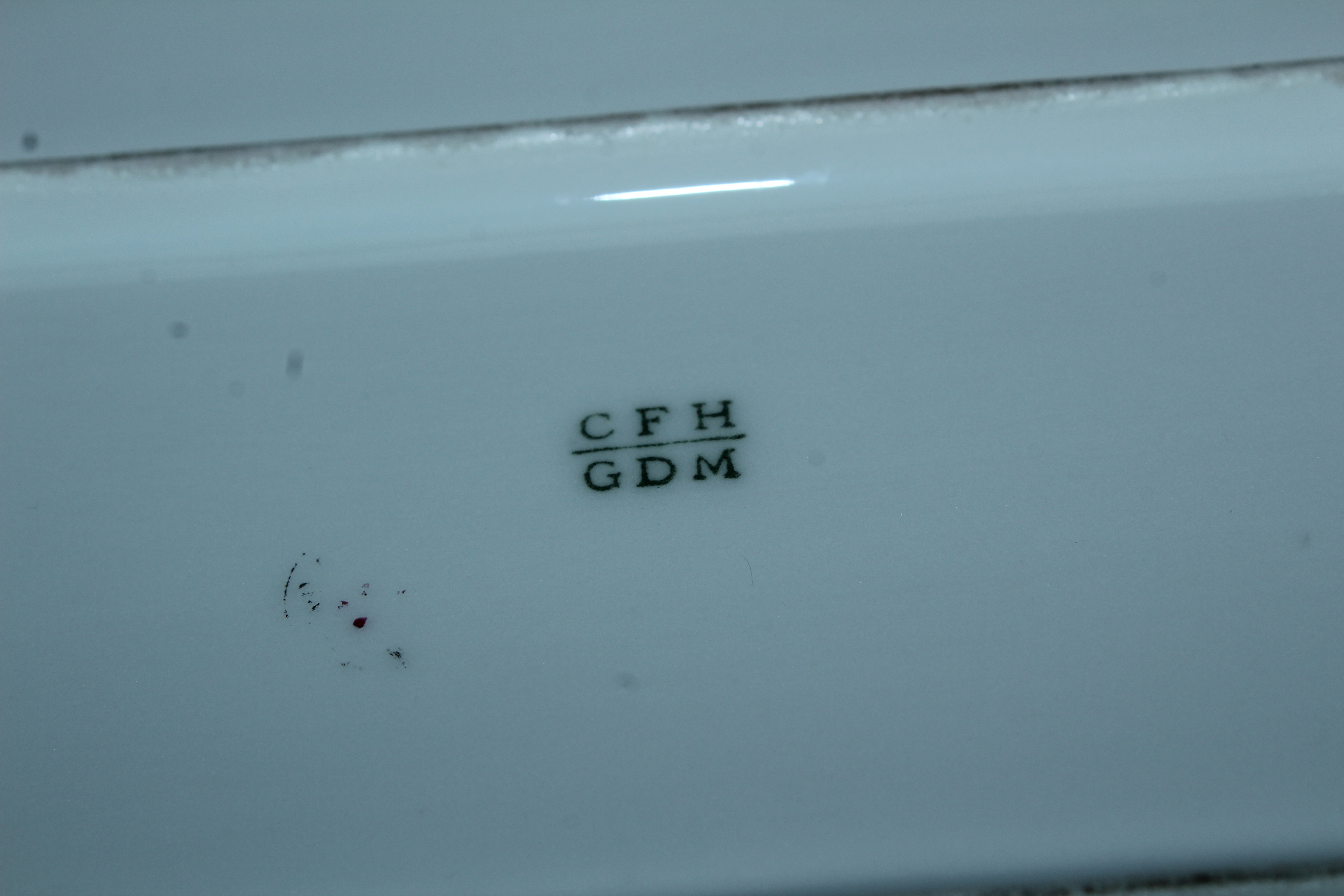 Limoges France Porcelain Plates, Platter, and Demitasse, Antique