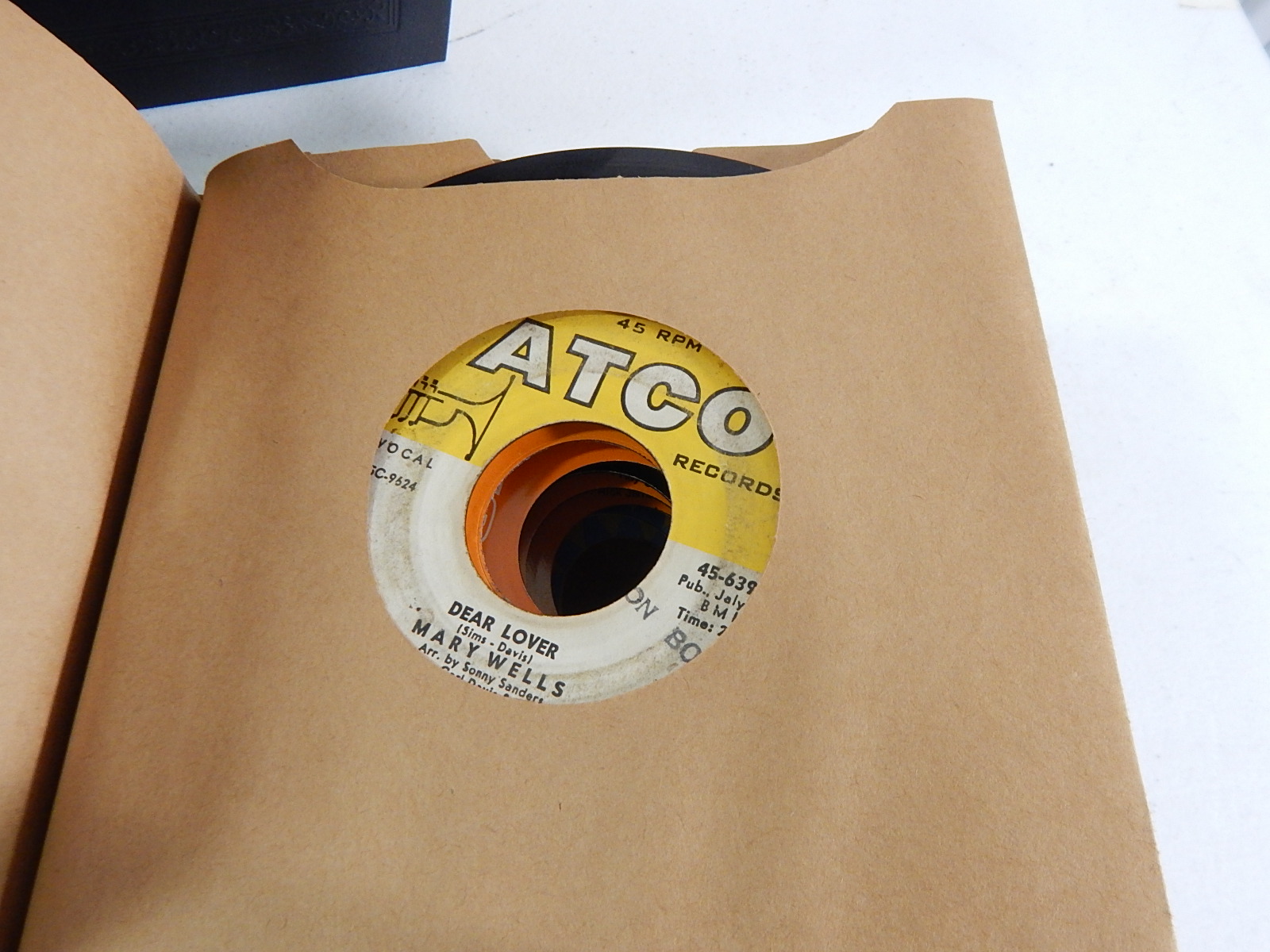 1950s/60s Rock, R&B, Pop 45 RPM Record Albums with Otis Redding, Johnny Cash