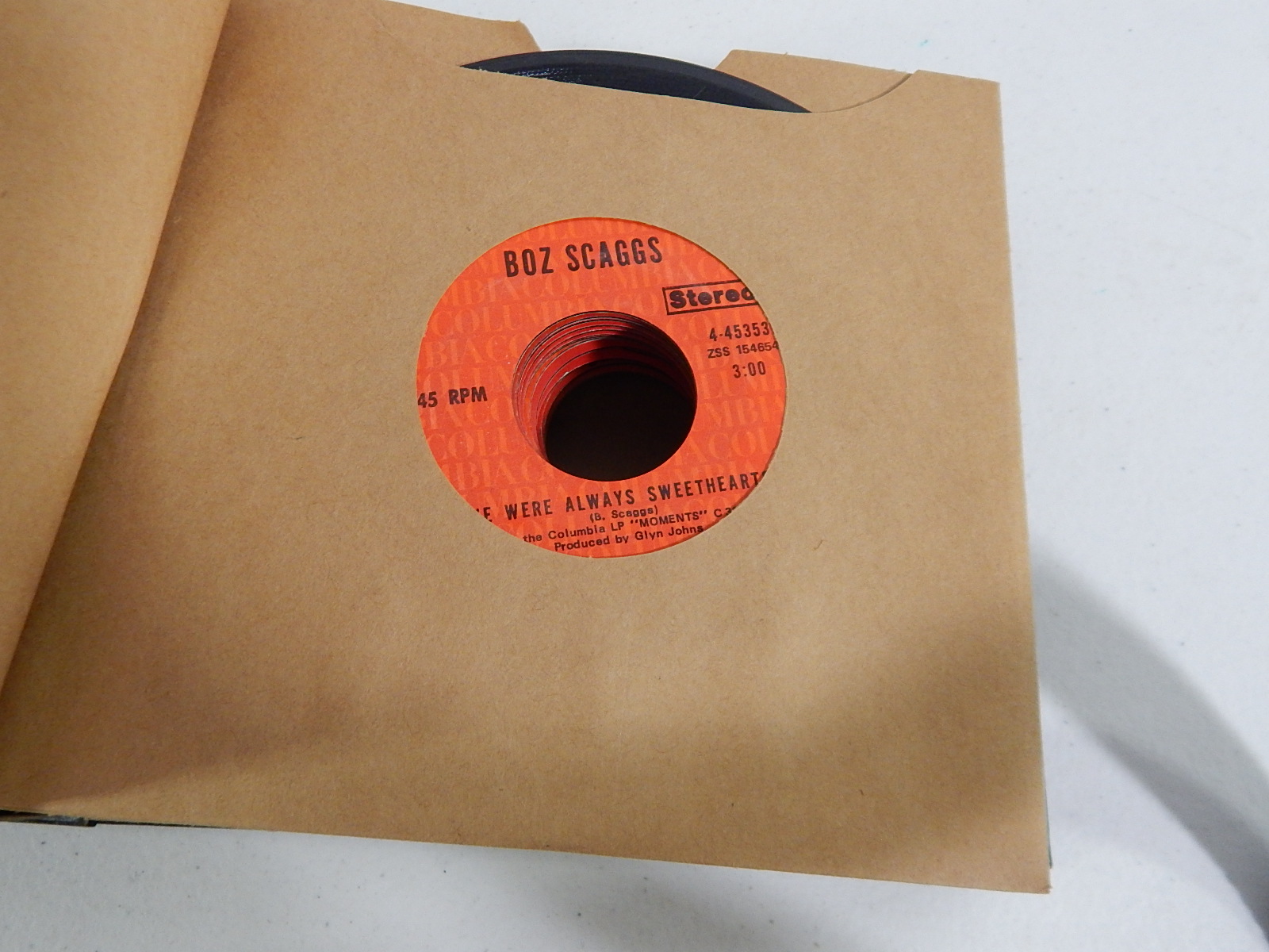 1950s/60s Rock, R&B, Pop 45 RPM Record Albums with Otis Redding, Johnny Cash