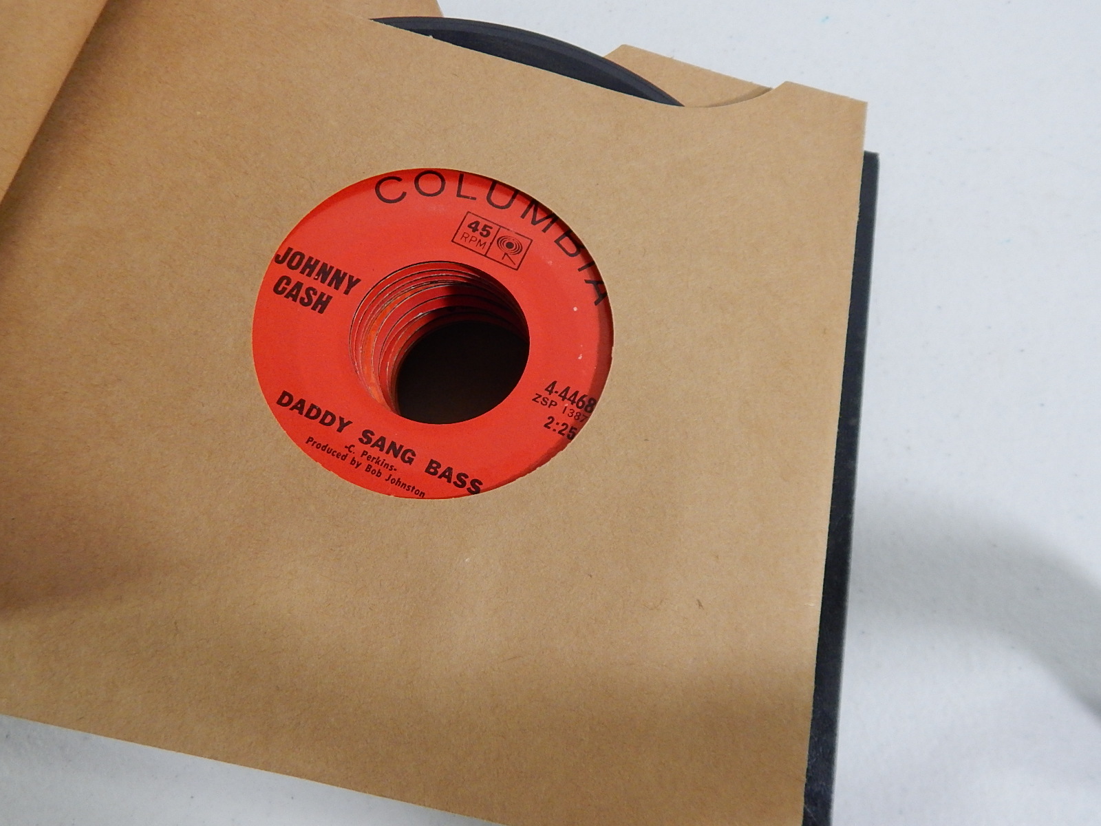 1950s/60s Rock, R&B, Pop 45 RPM Record Albums with Otis Redding, Johnny Cash