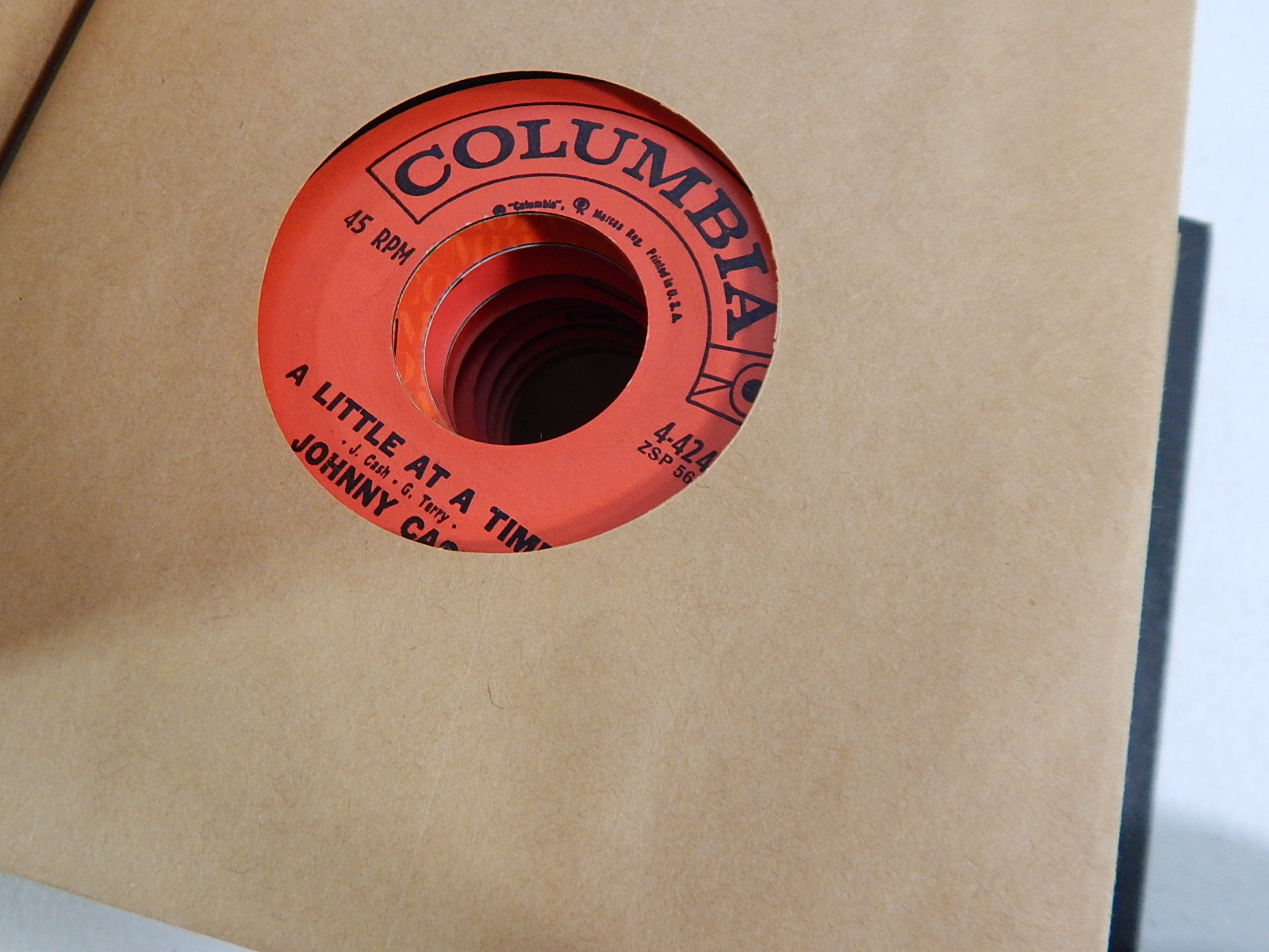 1950s/60s Rock, R&B, Pop 45 RPM Record Albums with Otis Redding, Johnny Cash