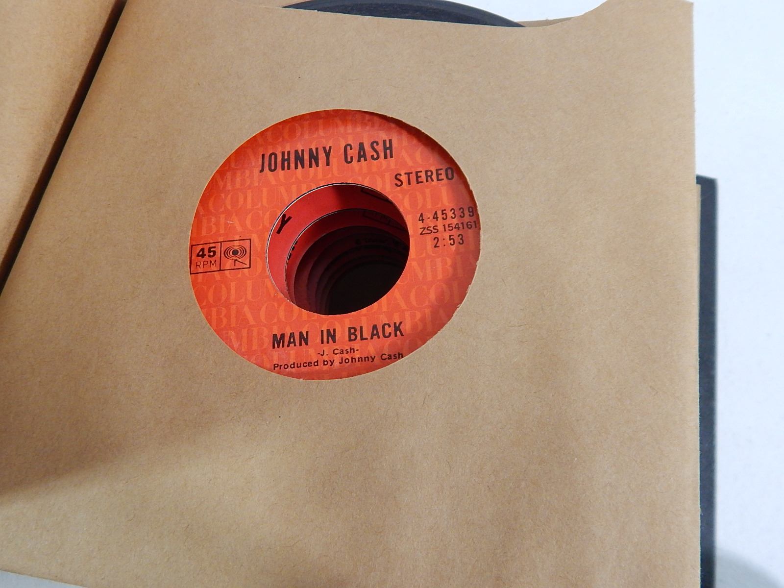 1950s/60s Rock, R&B, Pop 45 RPM Record Albums with Otis Redding, Johnny Cash