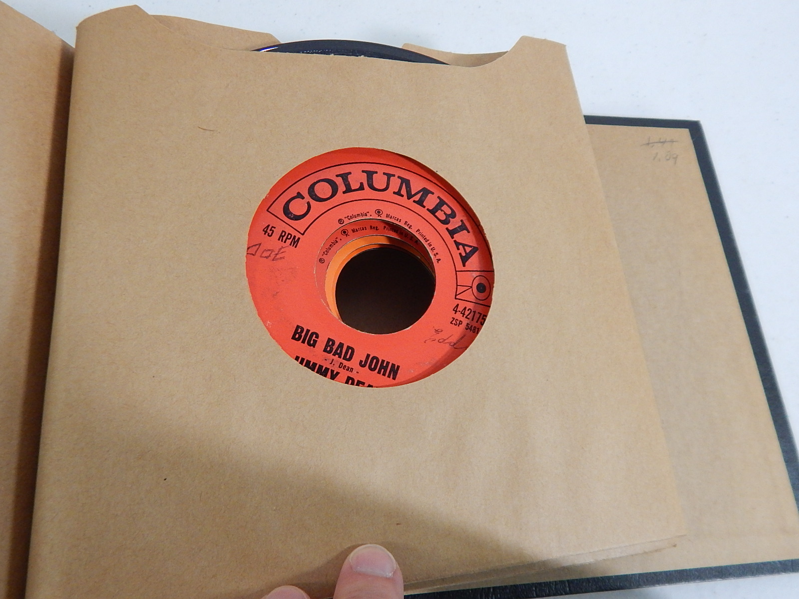 1950s/60s Rock, R&B, Pop 45 RPM Record Albums with Otis Redding, Johnny Cash