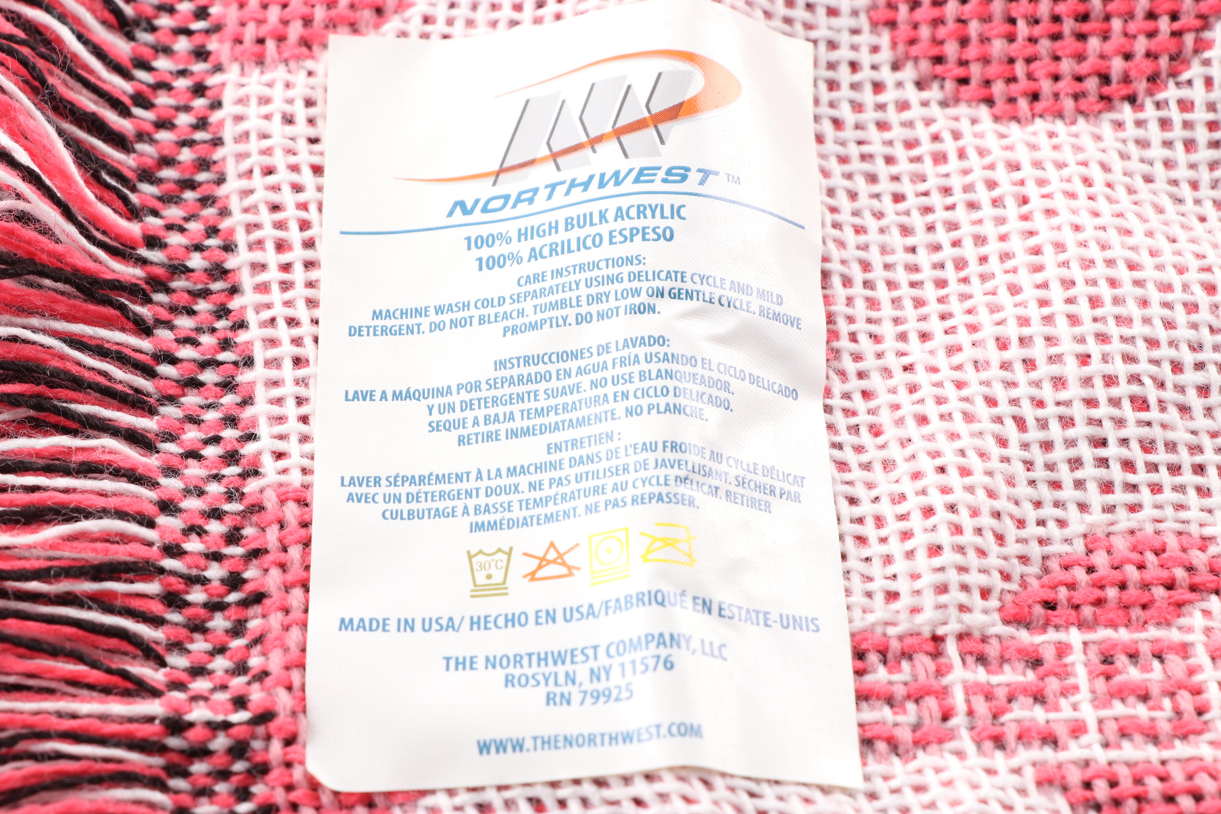 Barbie Roses Tapestry Throw and Jonathan Adler Barbie Trashcan