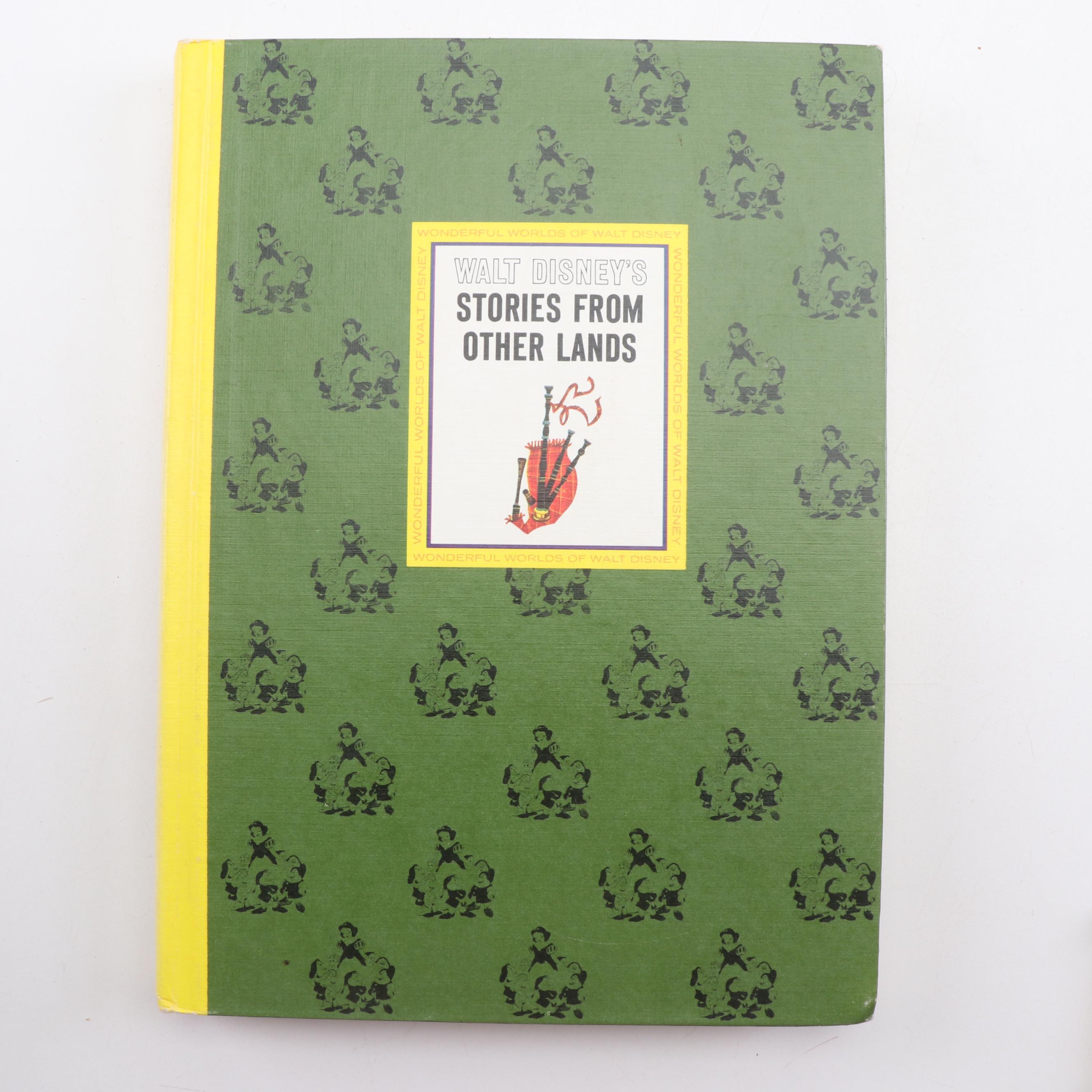 1963 "Wonderful Worlds of Walt Disney" Golden Press Book Set