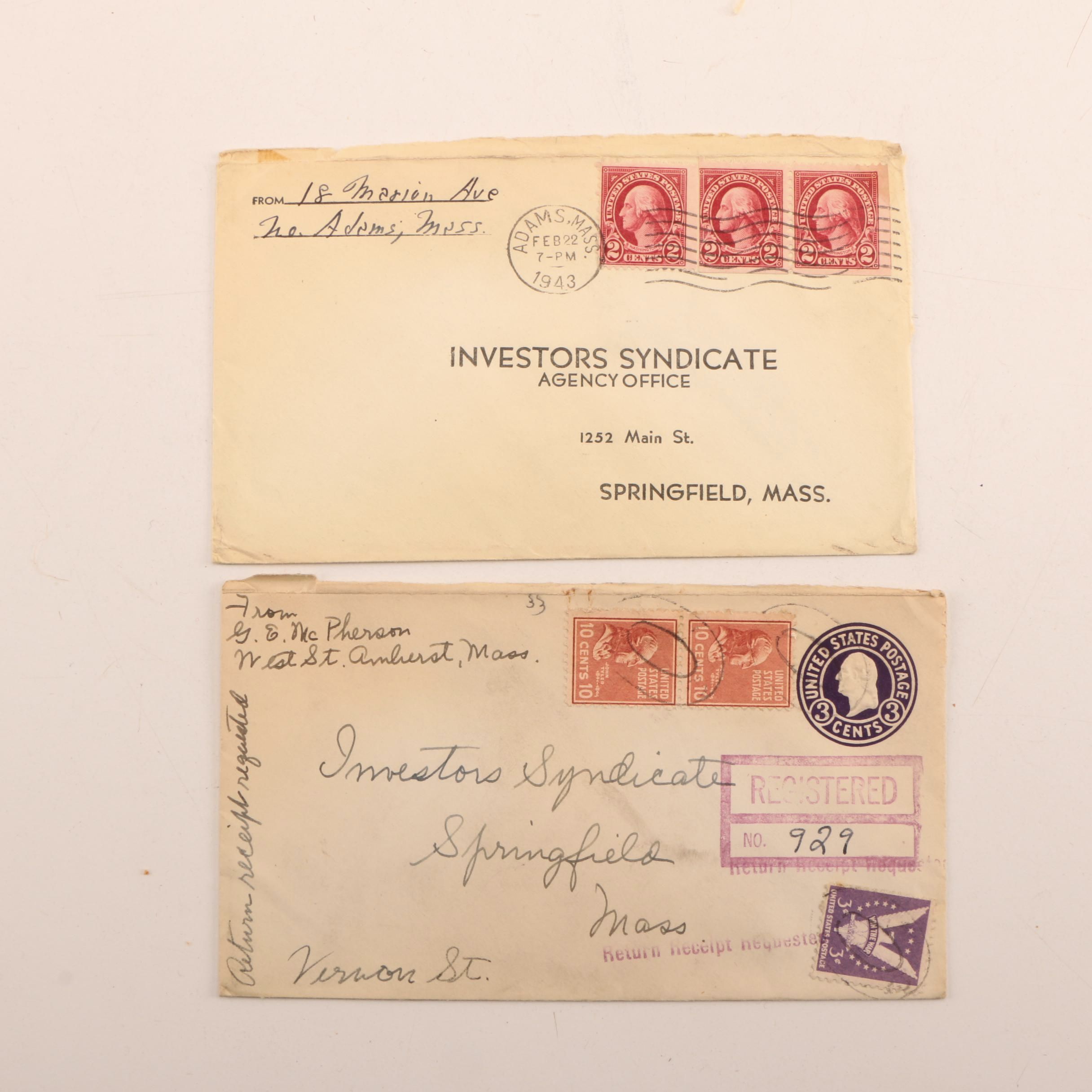 Large Assortment of Various Postal Envelope Cancellations