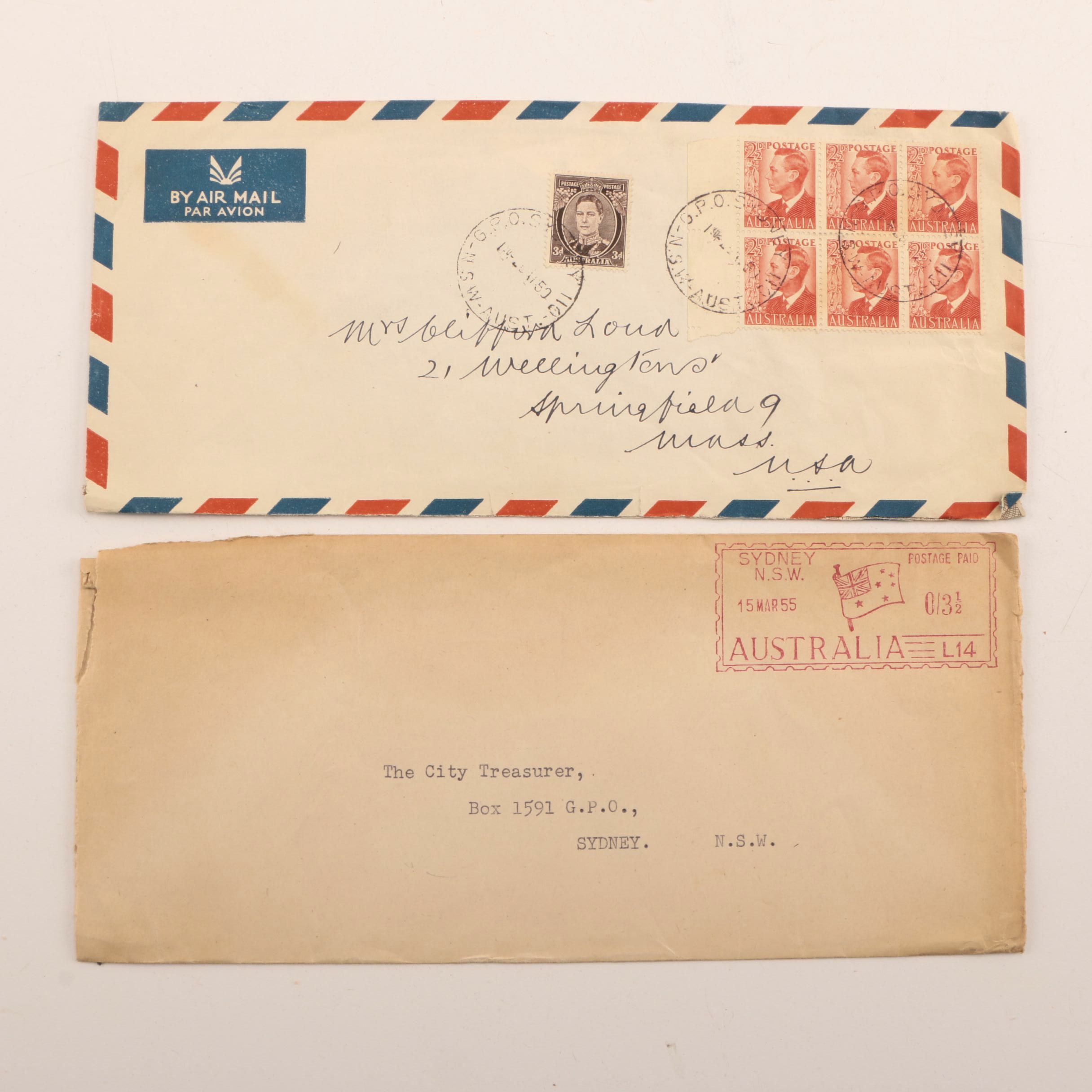 Large Assortment of Various Postal Envelope Cancellations